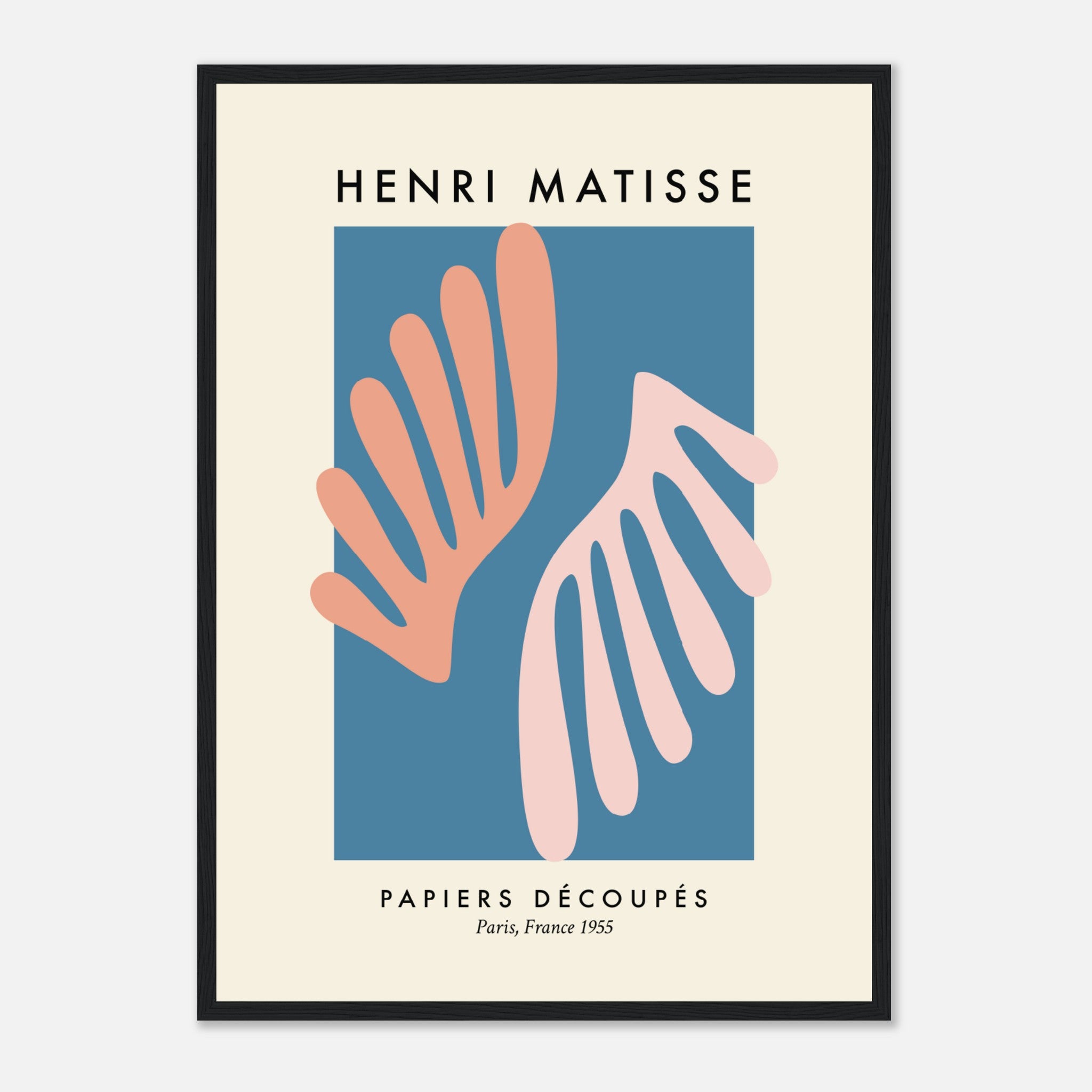 Matisse Papercut Pink Orange Poster Poster