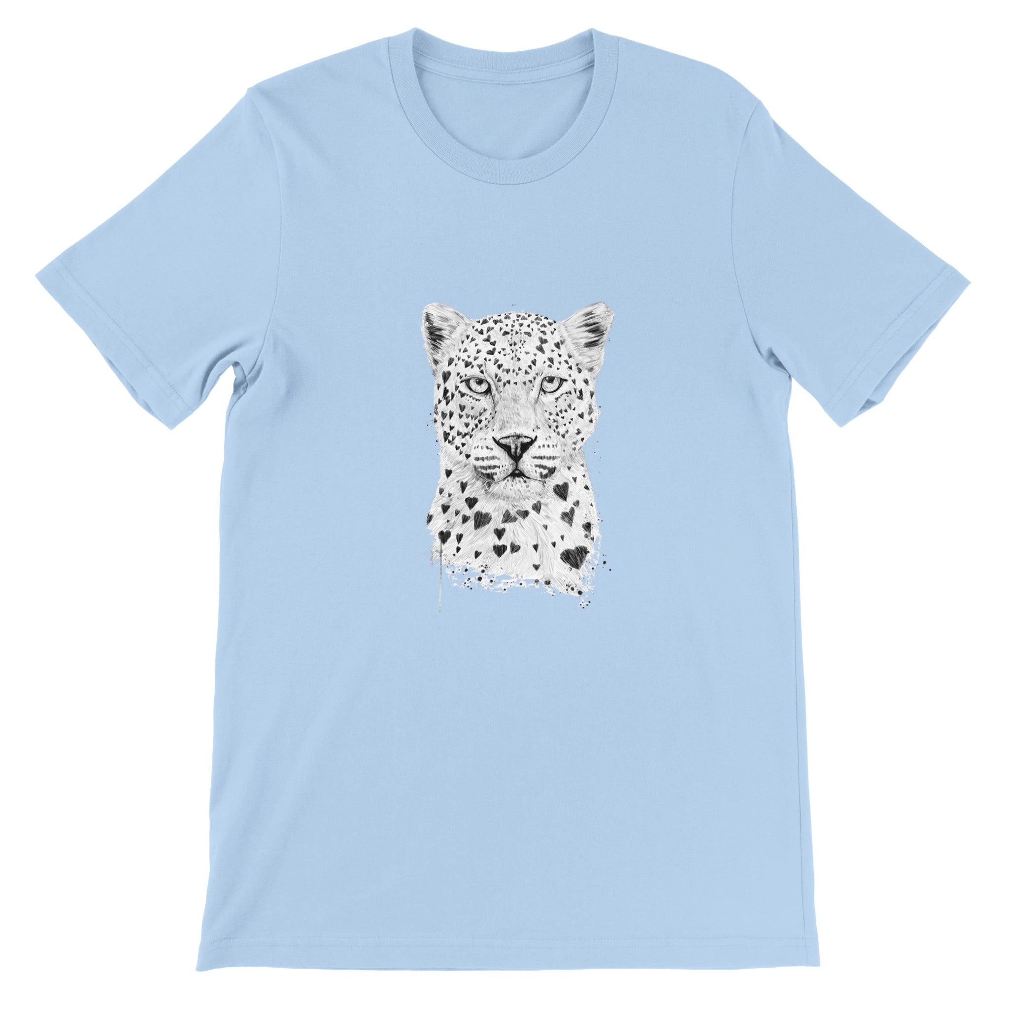 Lovely Leopard Crewneck T-shirt - Optimalprint