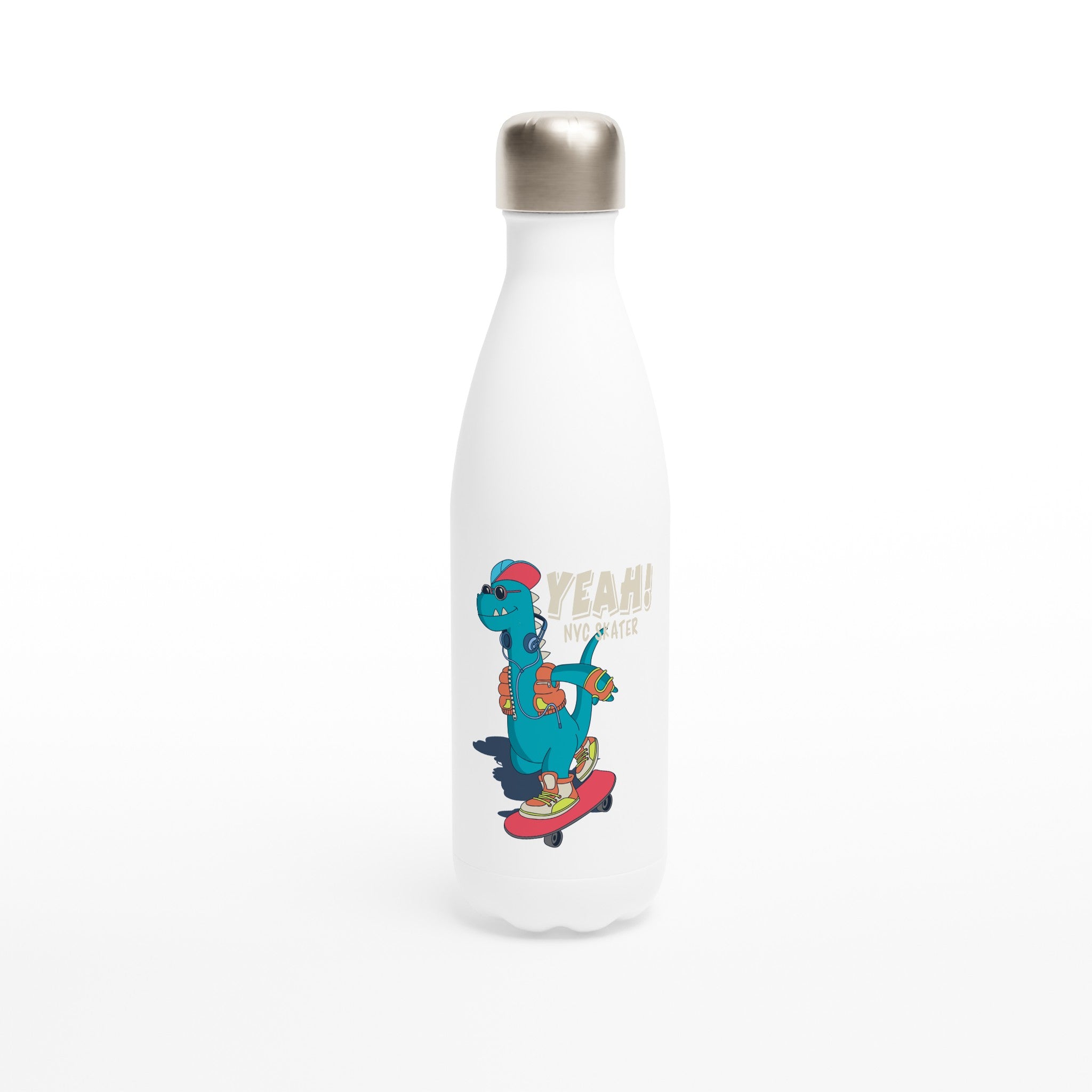 Skater Saurus Style Water Bottle - Optimalprint