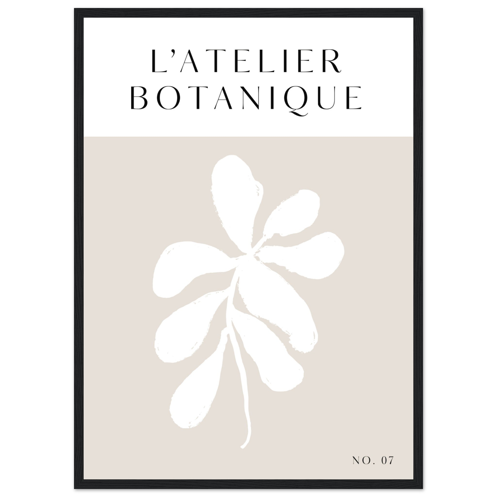L'Atelier Botanique No. 7 Poster