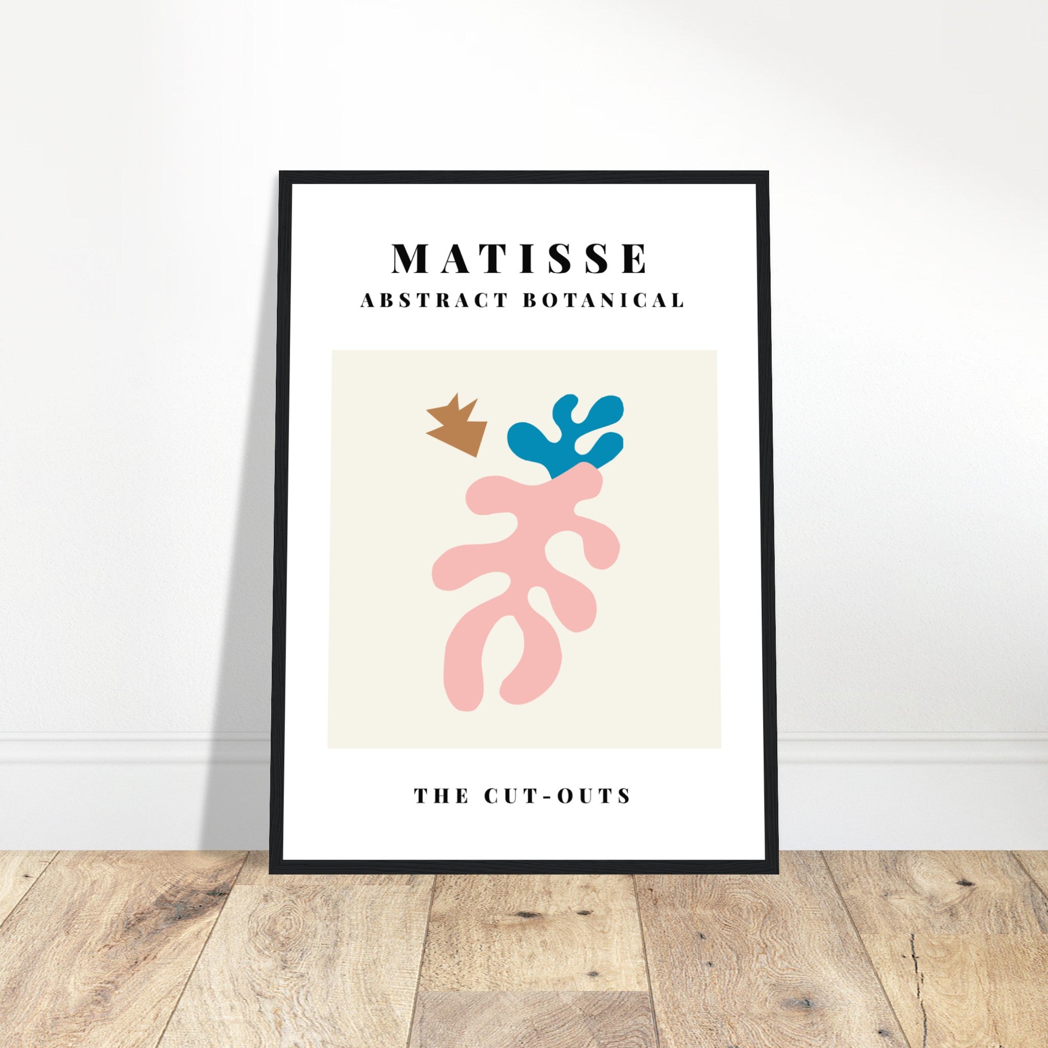 Matisse The Cut-Outs Pink Abstract Botanicals Poster