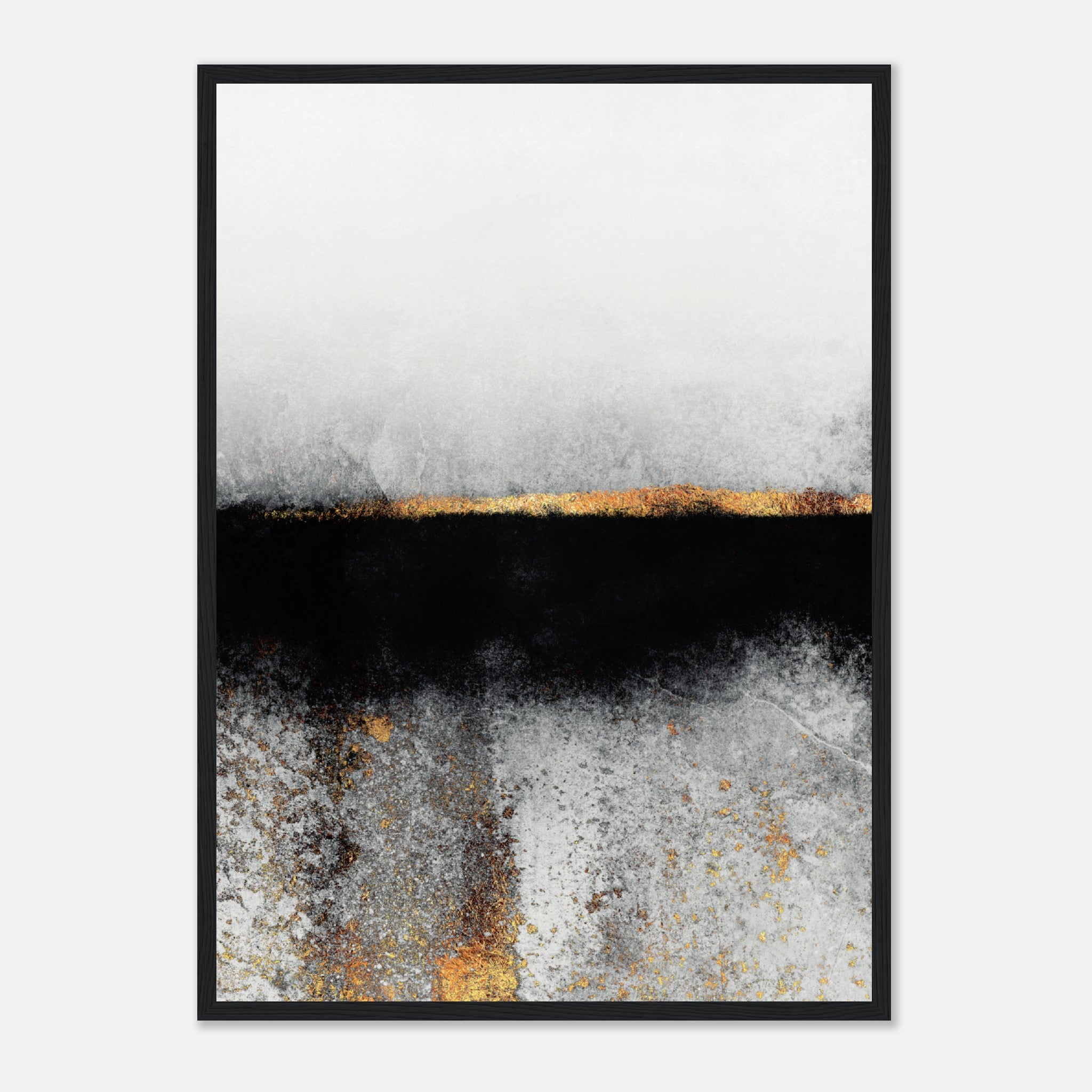 Soot And Gold Poster