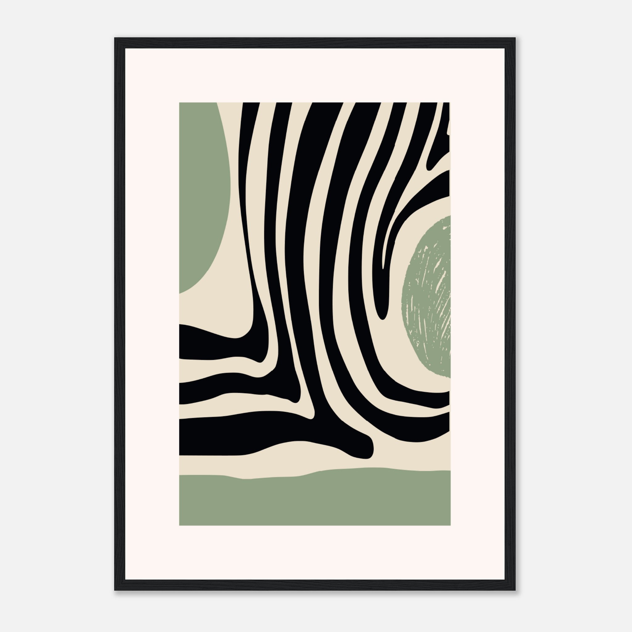 Matisse Inspired Green No2 Poster