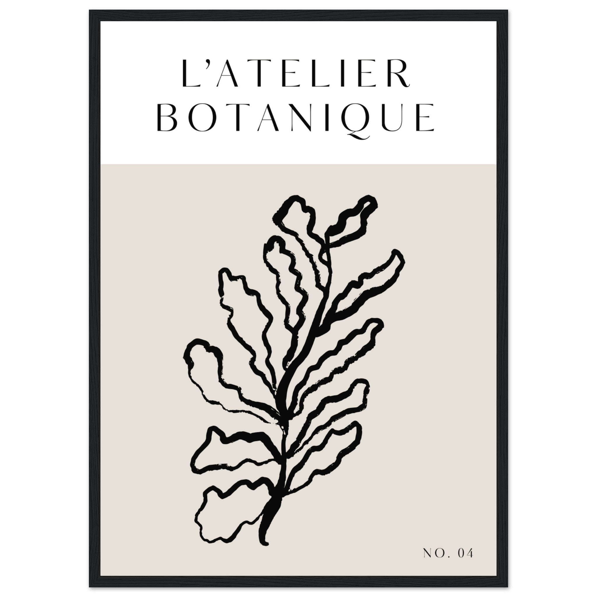 L'Atelier Botanique No. 4 Poster
