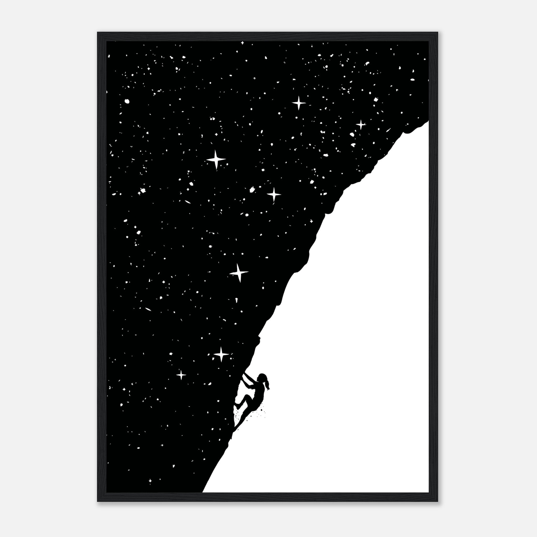 Night Climbing Poster