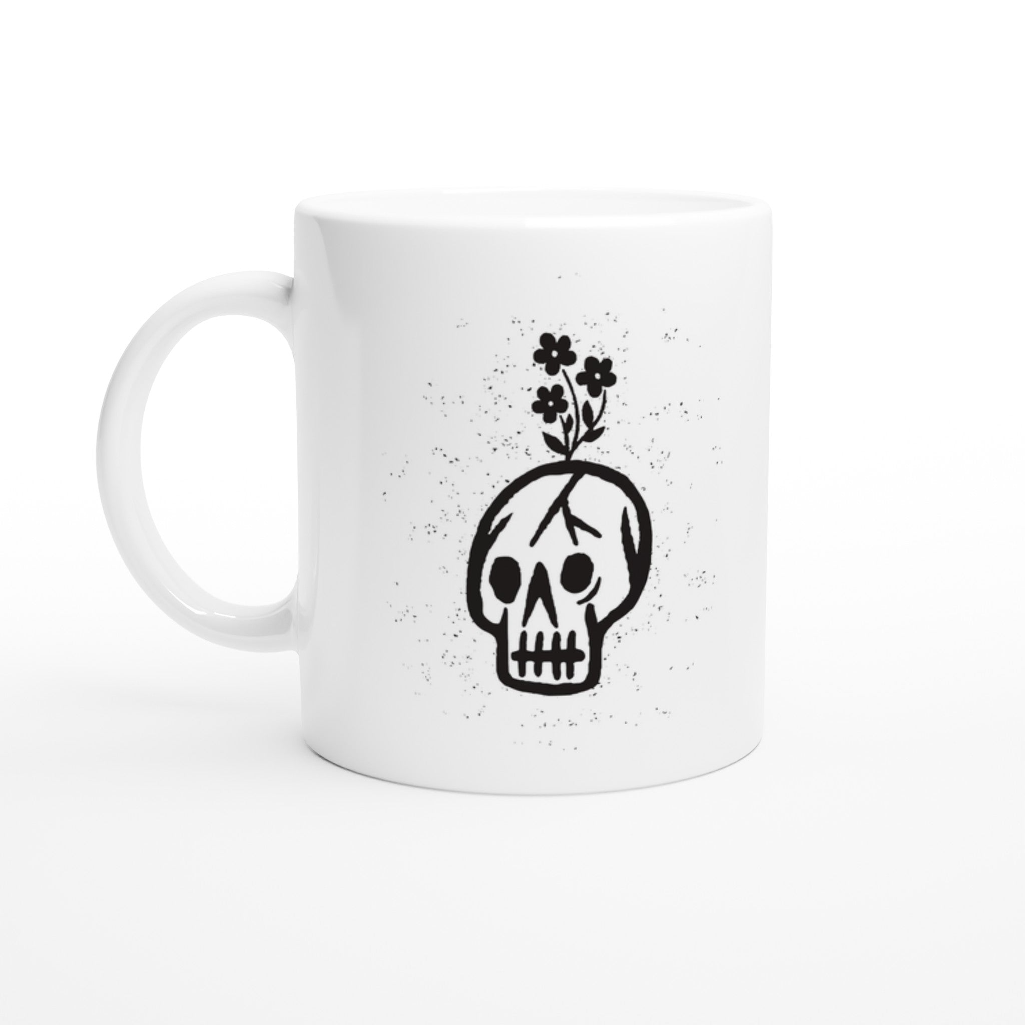 Bloom Skull Mug - Optimalprint