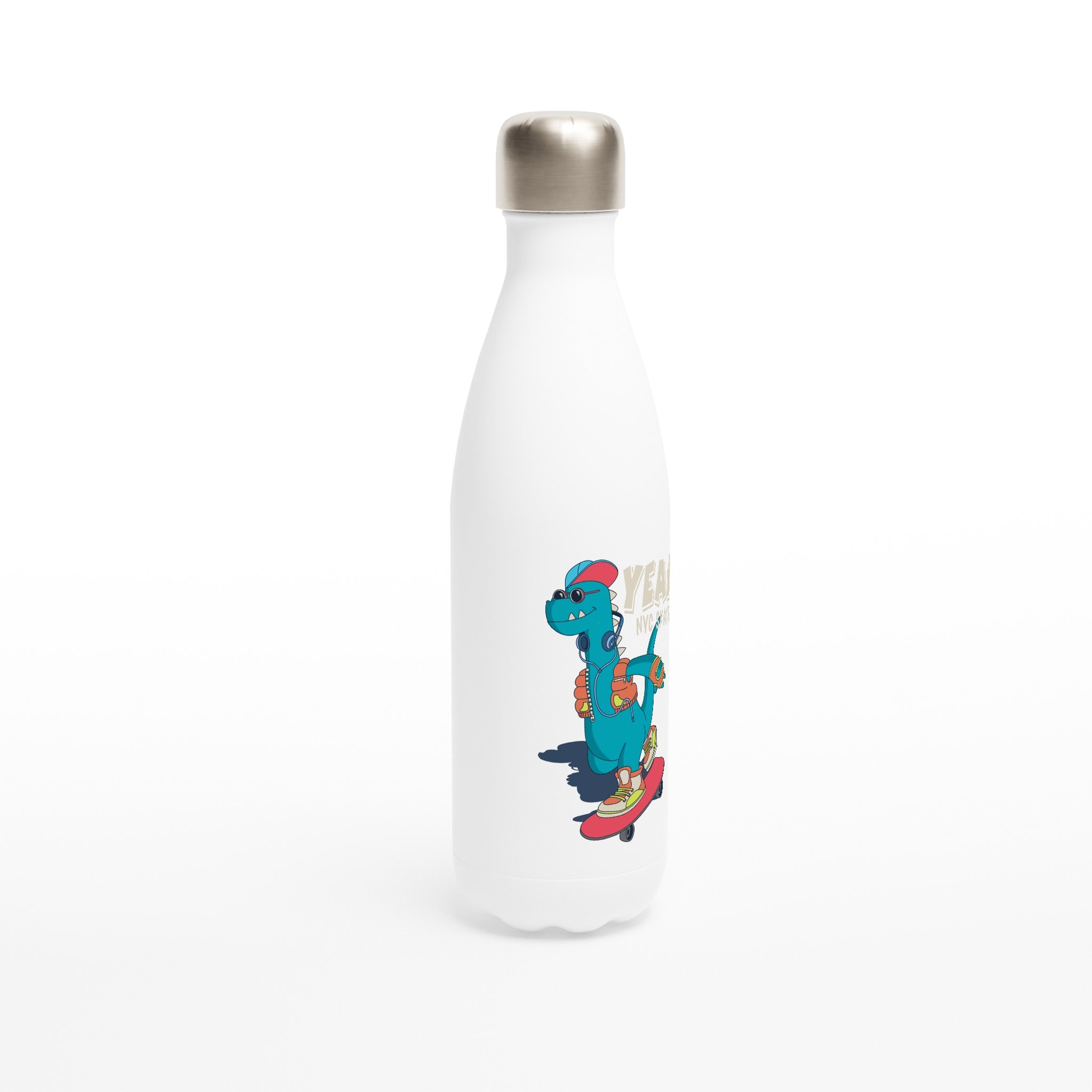Skater Saurus Style Water Bottle - Optimalprint