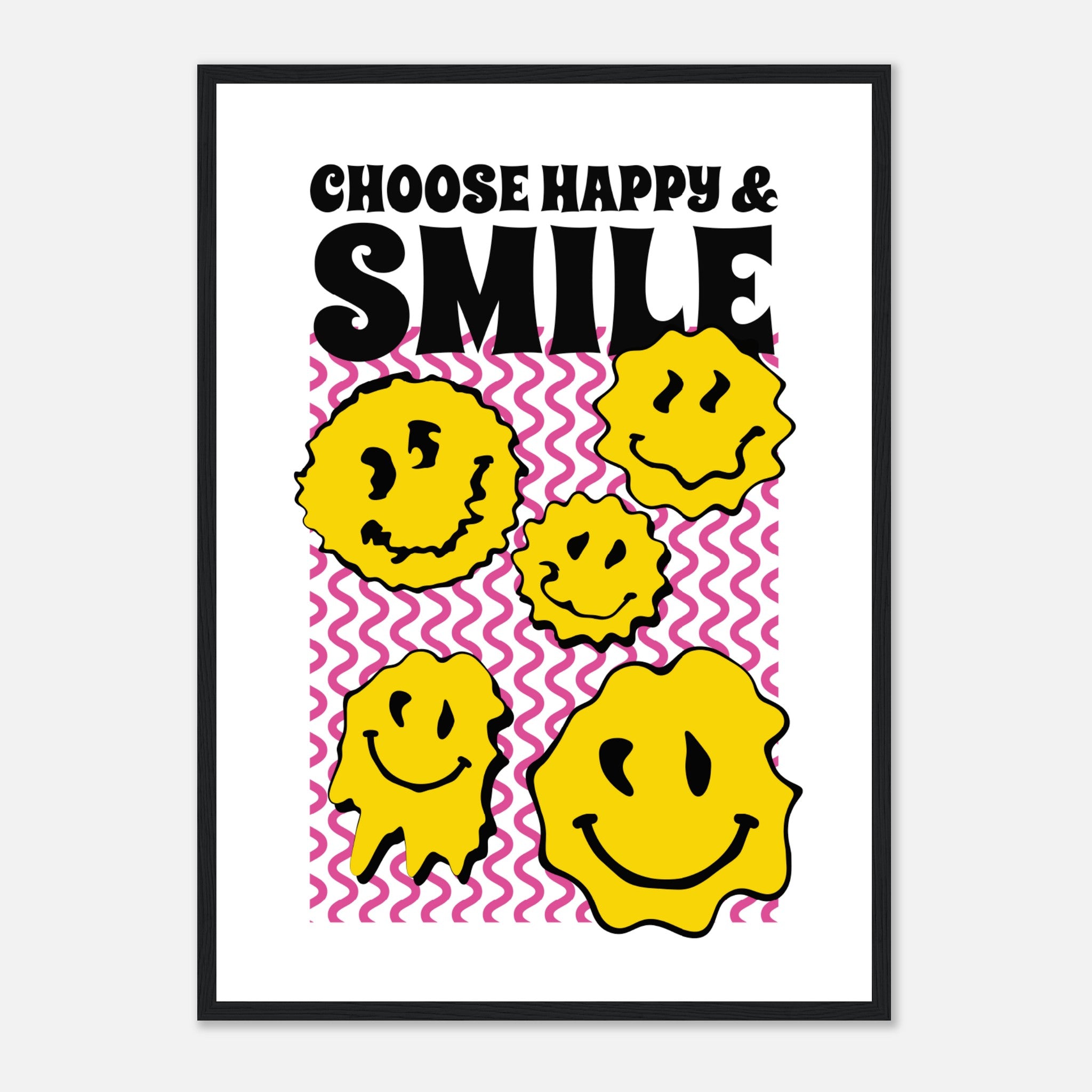 Happy And Smile Poster Poster