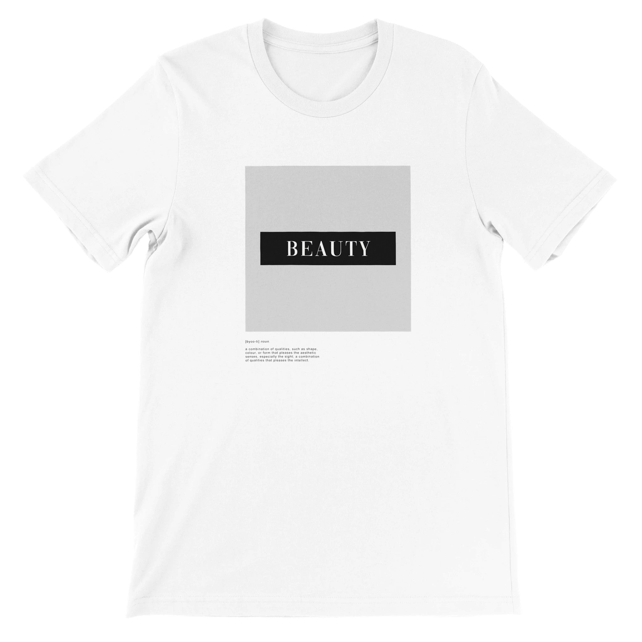 Beauty Definition Crewneck T-shirt - Optimalprint
