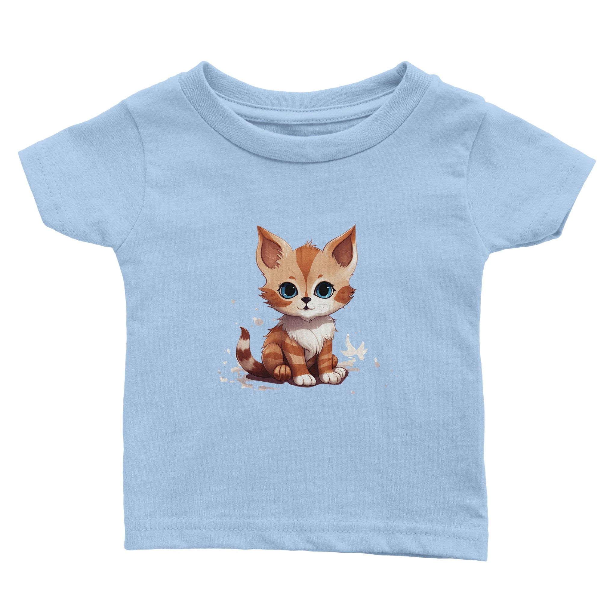 Cinnamon Whisker Wonders Baby Crewneck T-shirt - Optimalprint