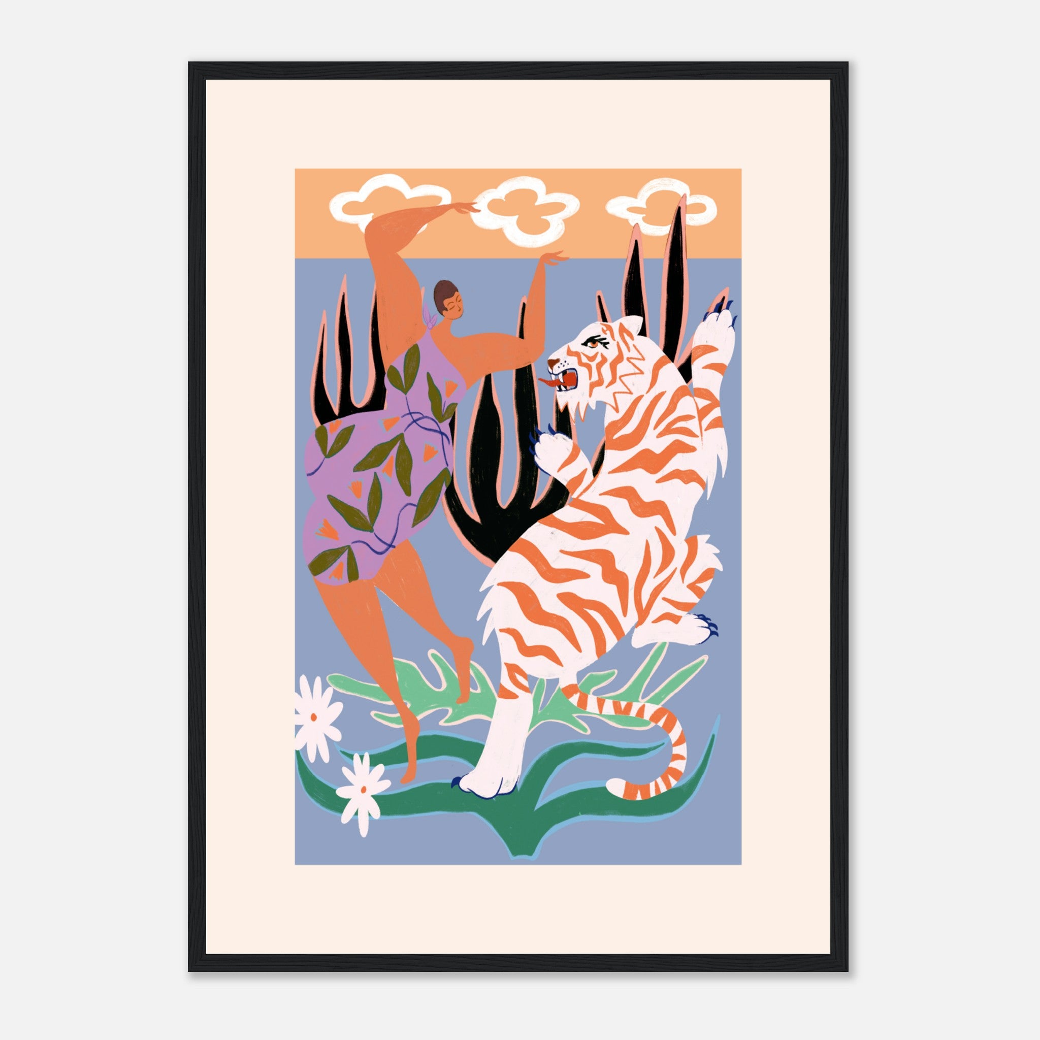 Hello Tiger Poster