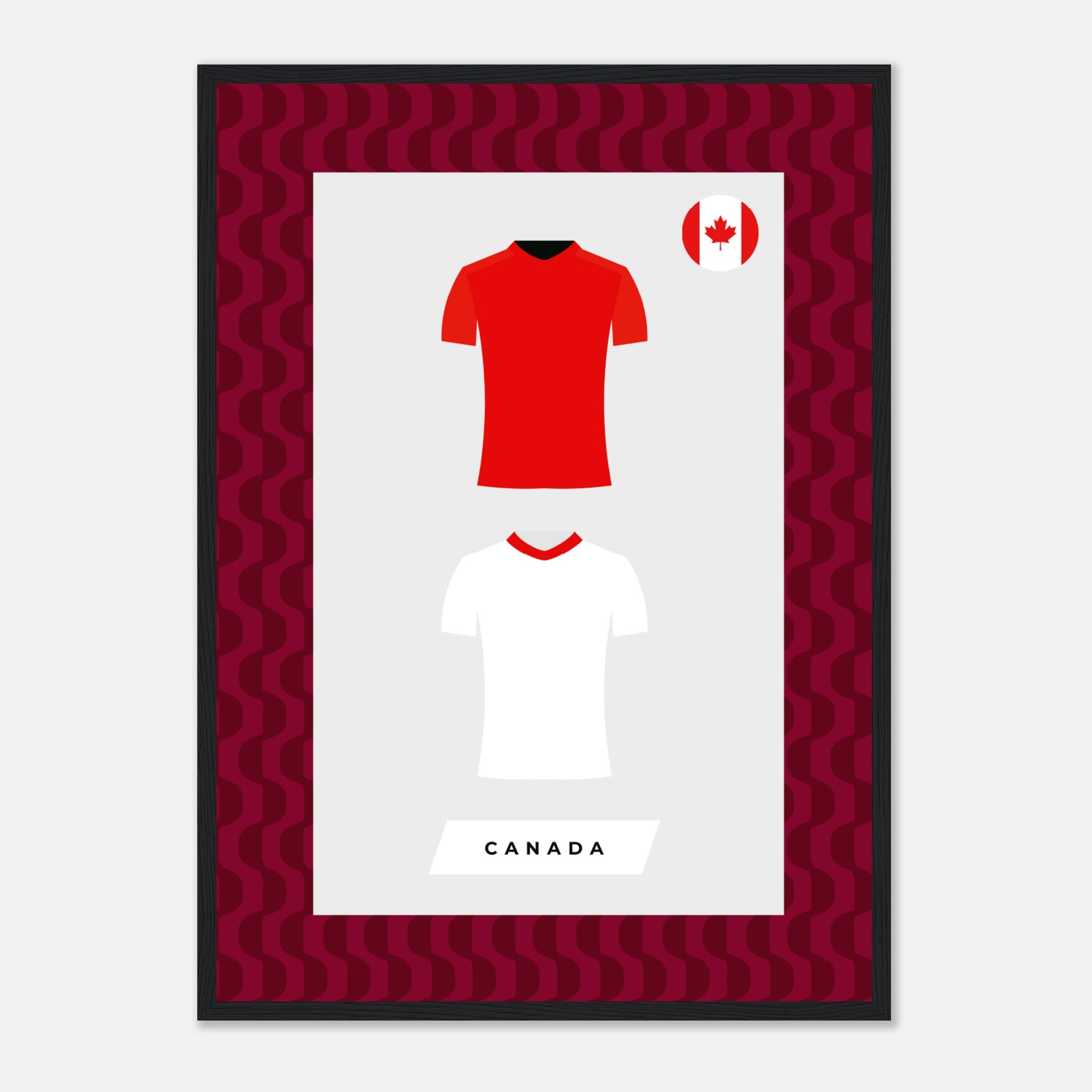 Canada Football Kit Poster