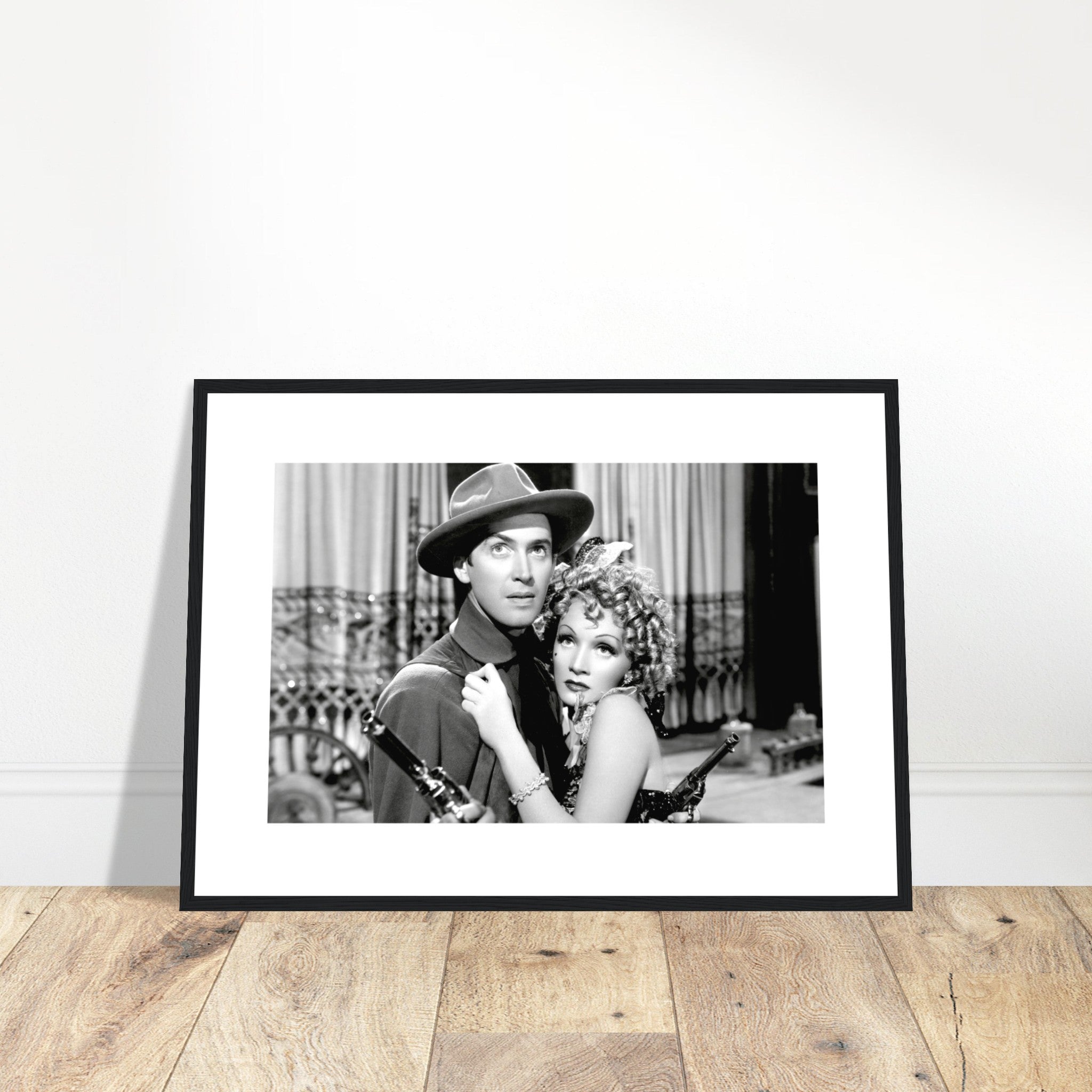 Marlene Dietrich And James Stewart Poster