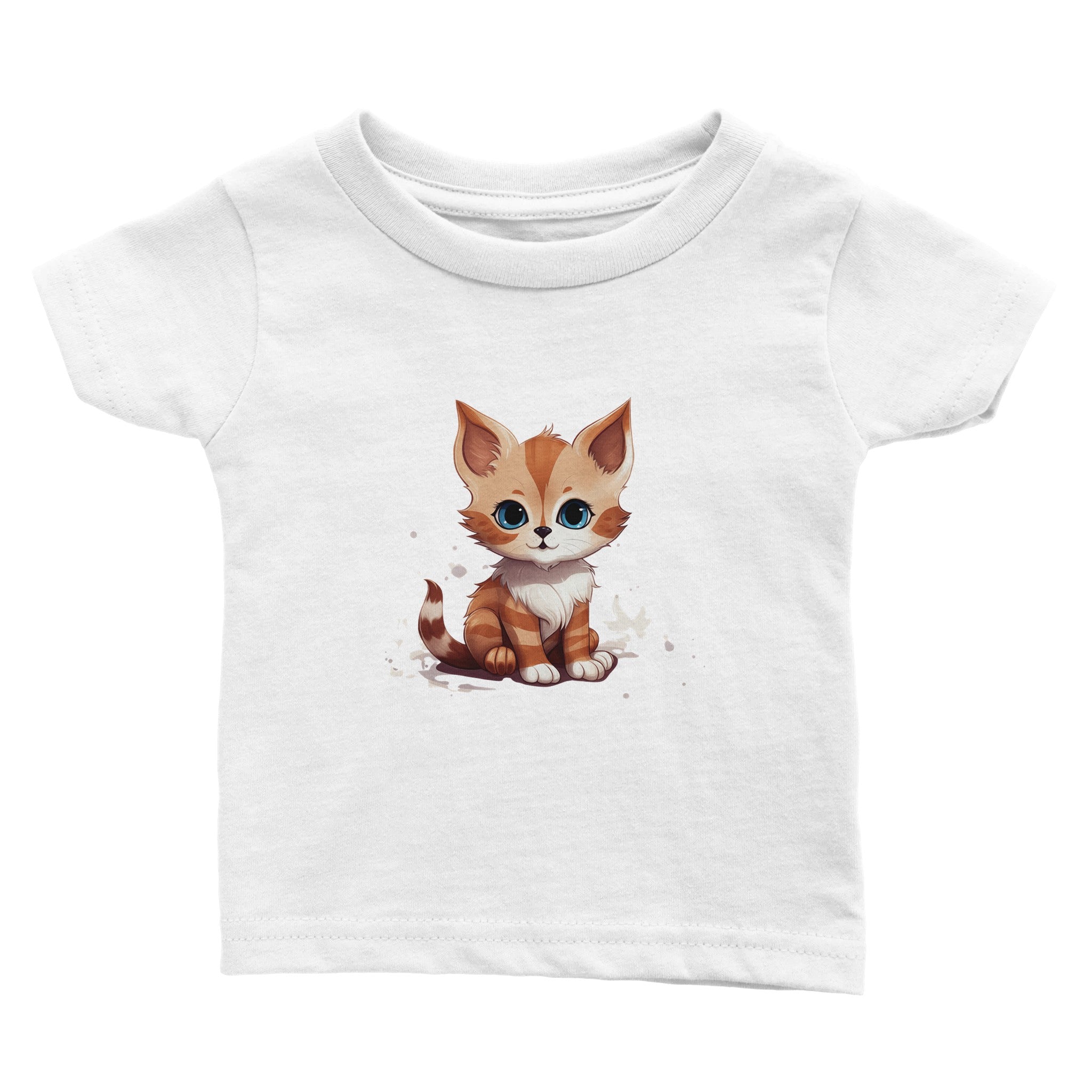 Cinnamon Whisker Wonders Baby Crewneck T-shirt - Optimalprint