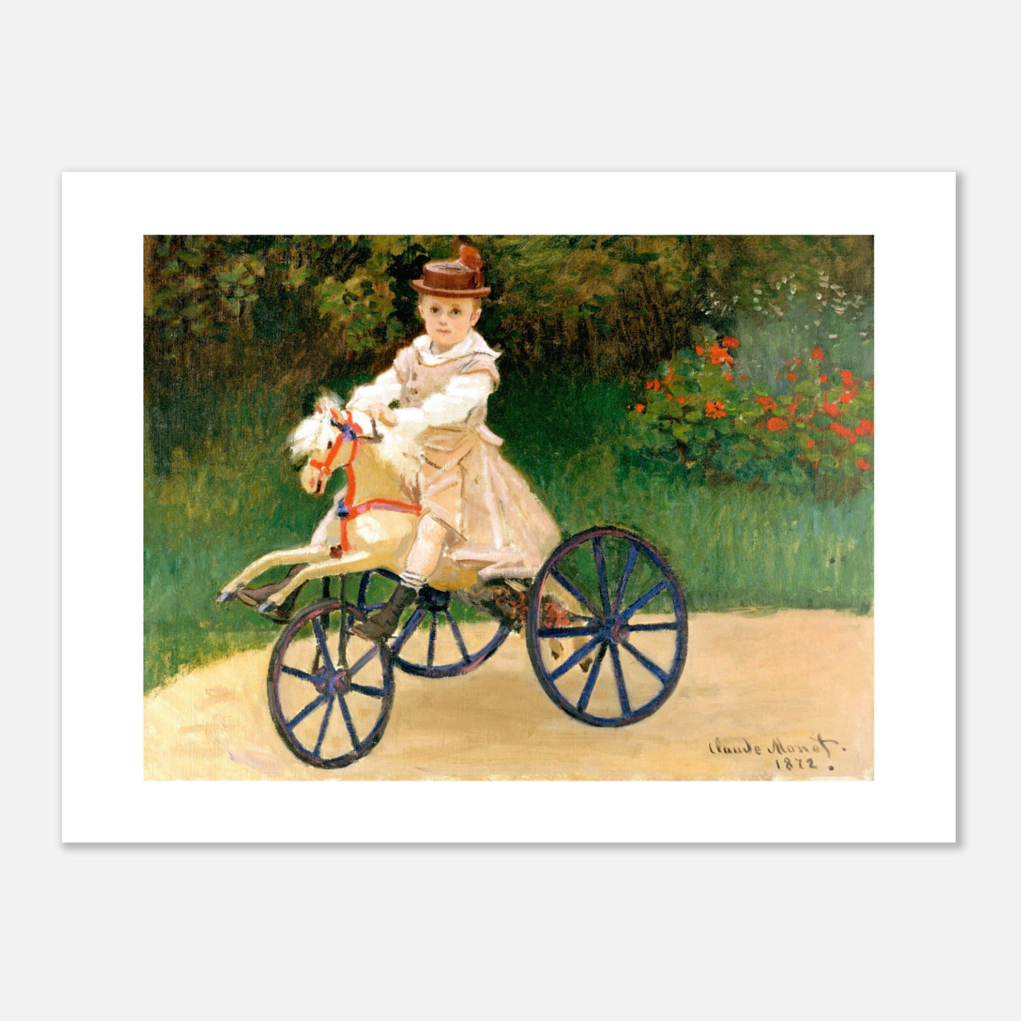 Jean Monet On His Hobby Horse (1872) Poster