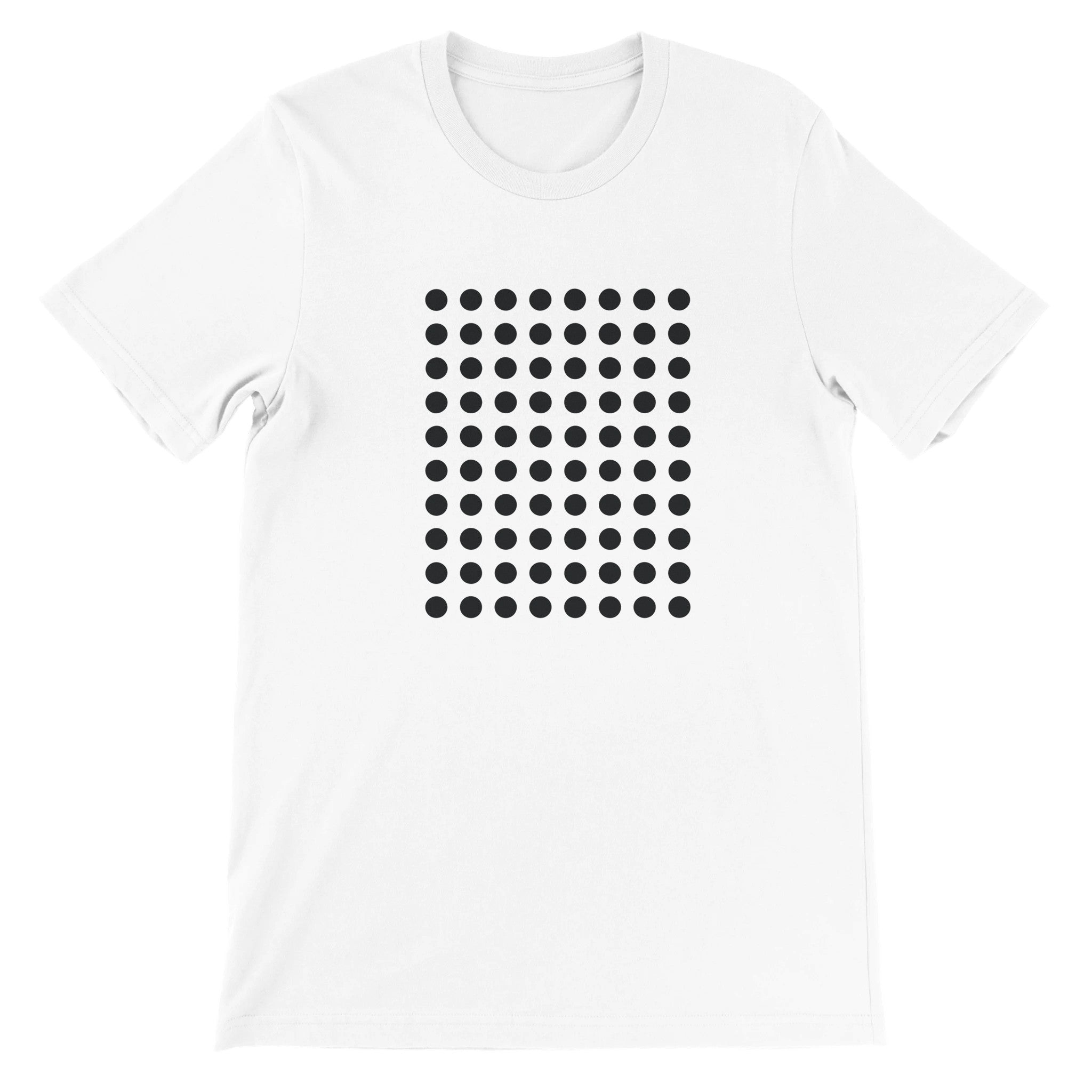 Minimal Geometric Series Crewneck T-shirt - Optimalprint