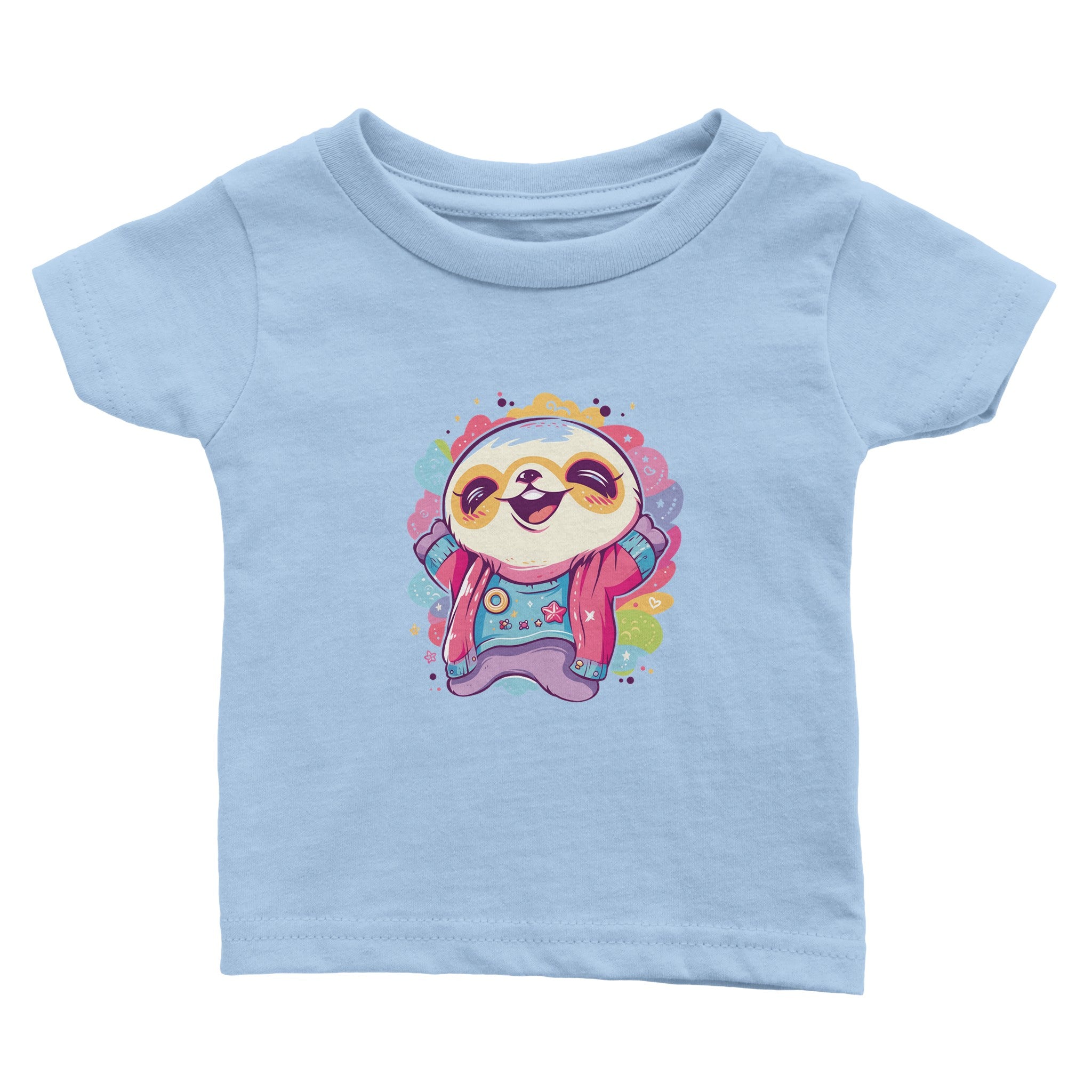 Starry-Eyed Jubilance Baby Crewneck T-shirt - Optimalprint