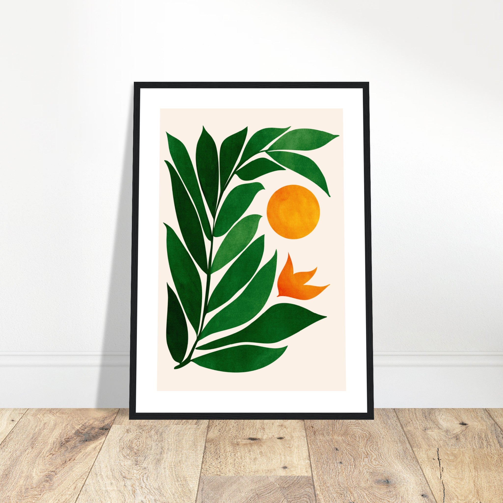 Tropical Forest Sunset Poster