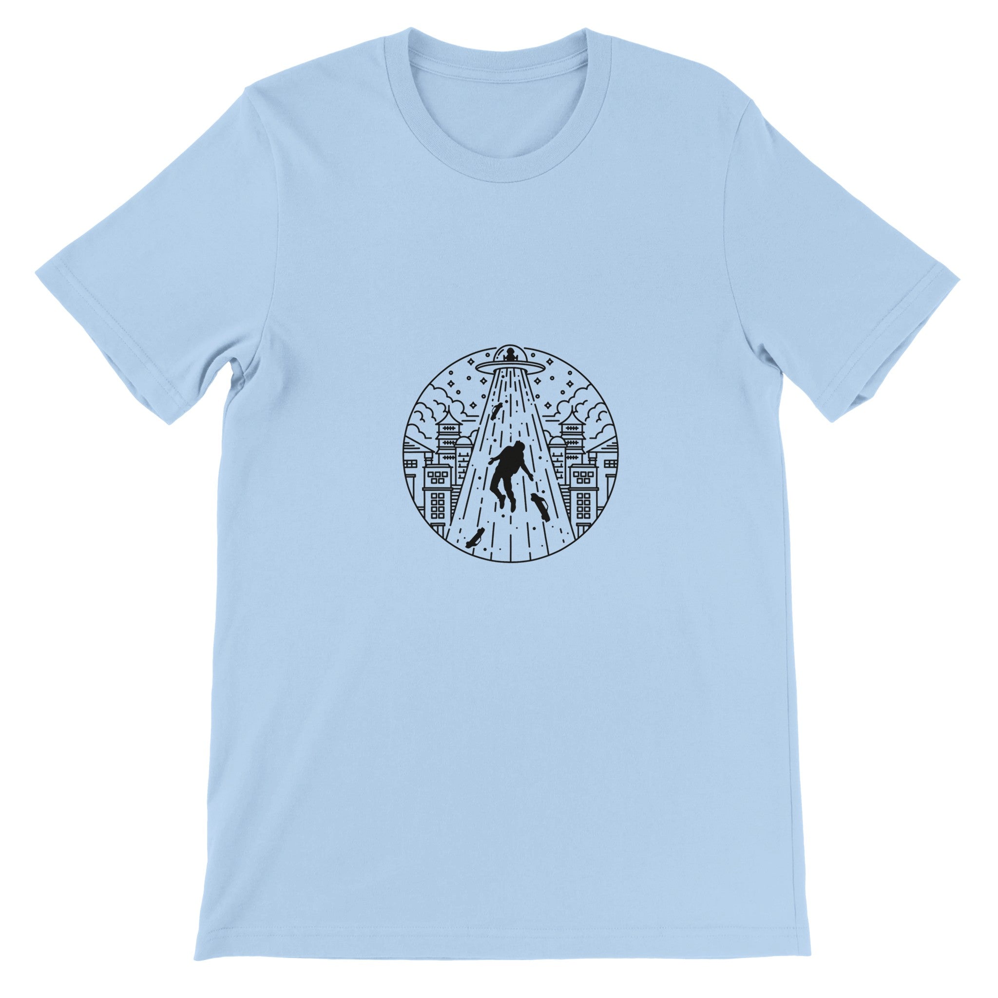 Alien Invasion Crewneck T-shirt - Optimalprint