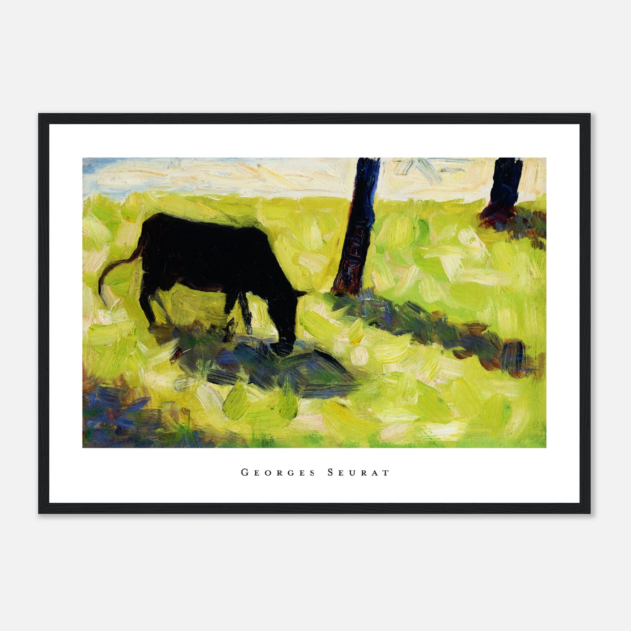Georges Seurat Horse Poster