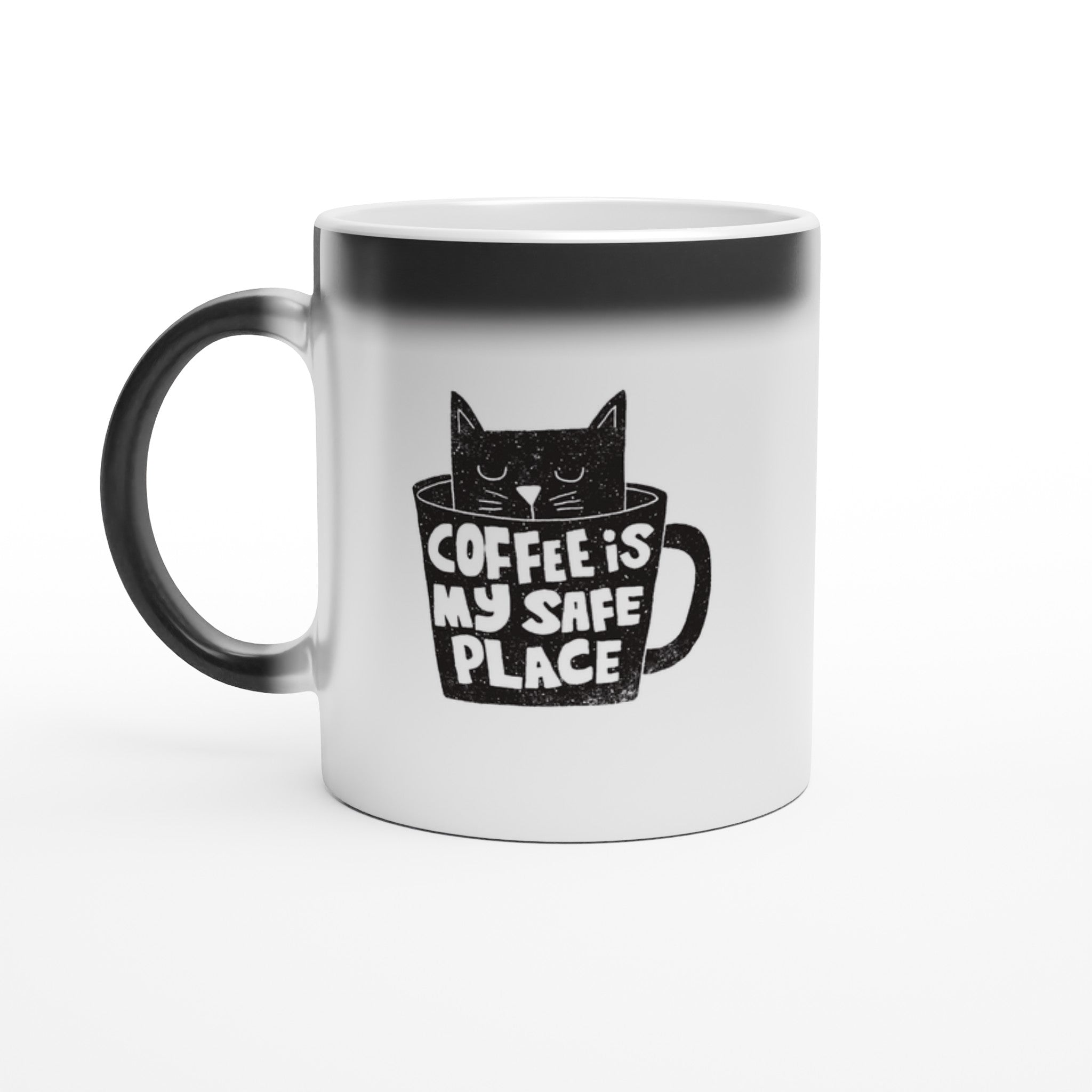 COFFEE IS MY SAFE PLACE Magic Mug - Optimalprint