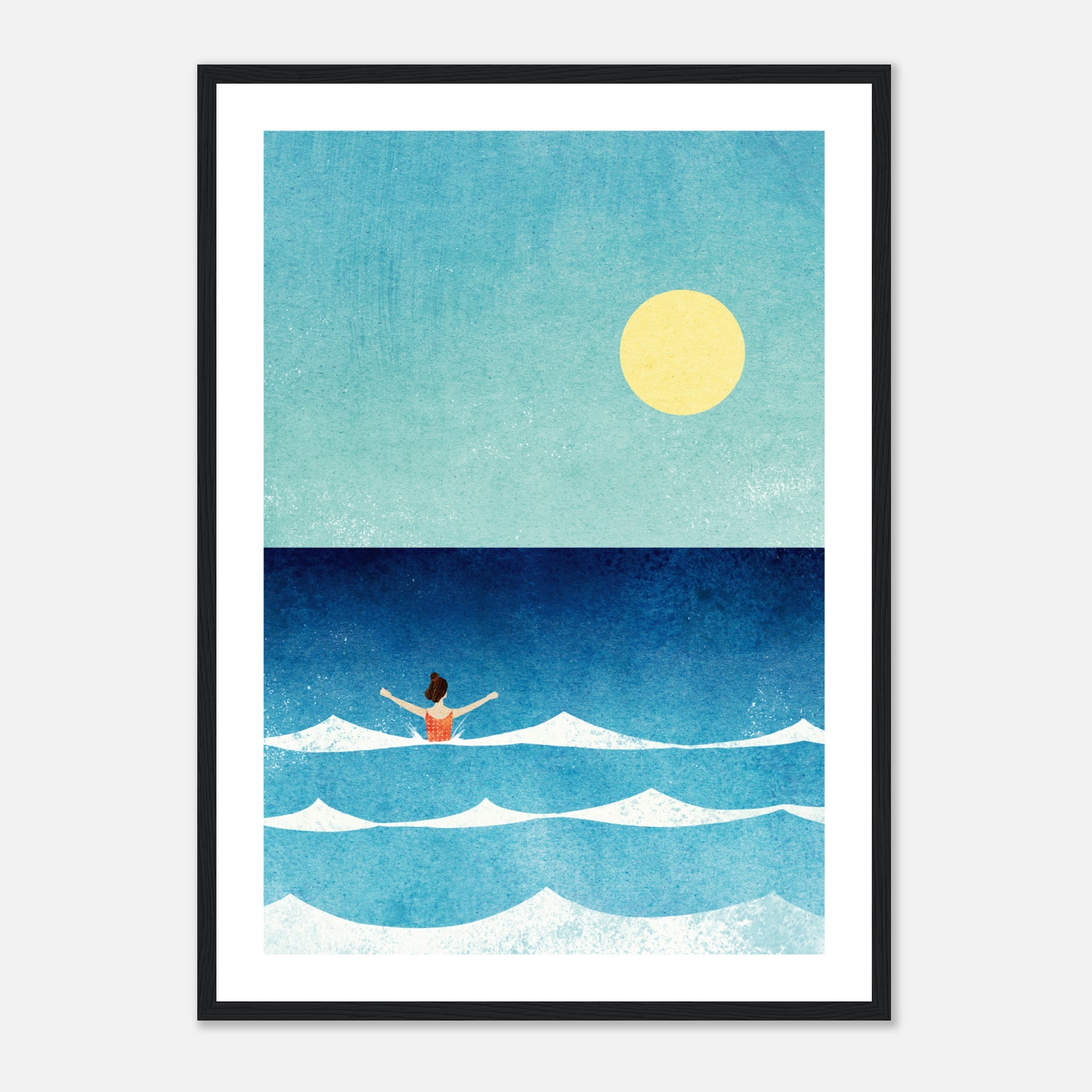 Sea Swim II Poster