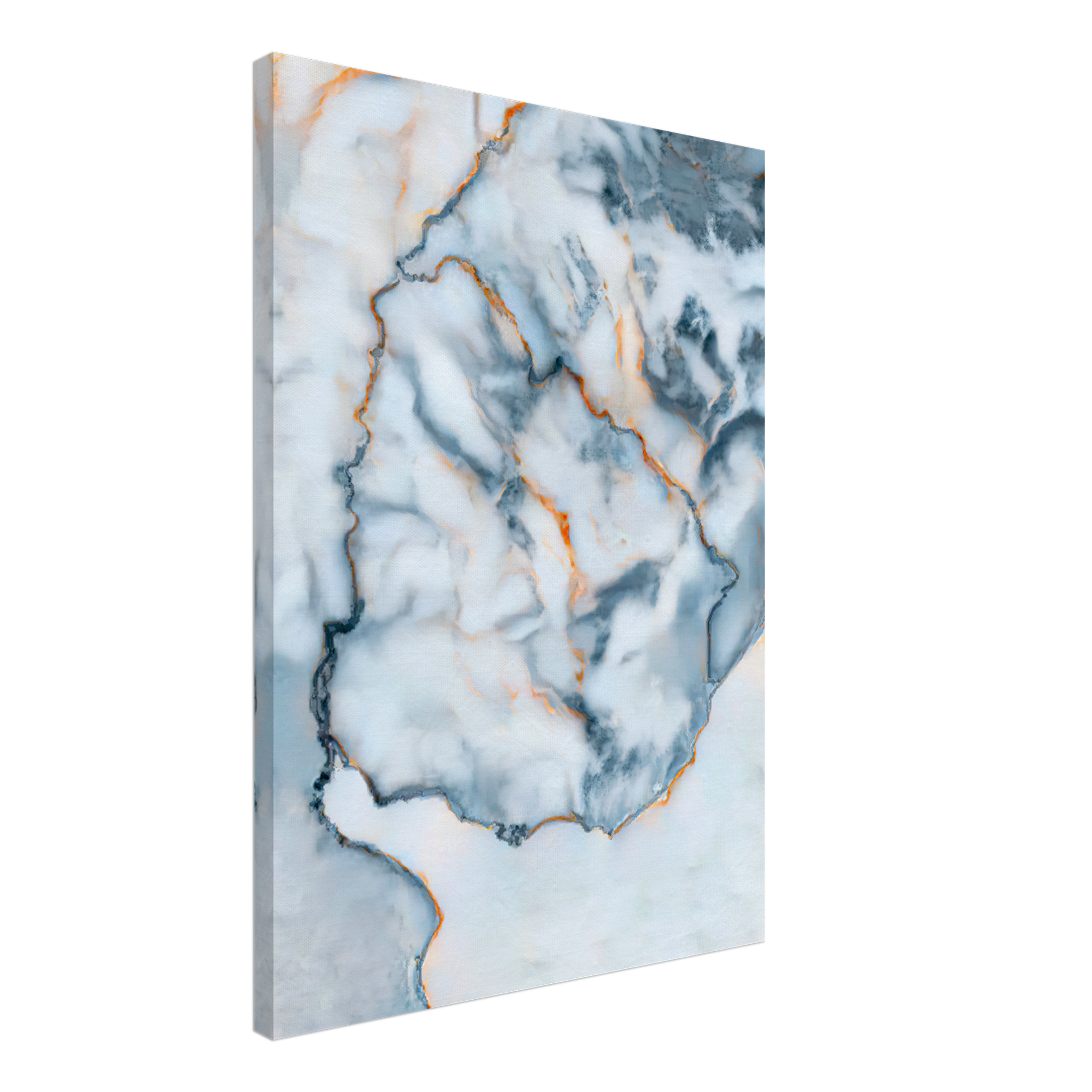 Uruguay Marble Map Canvas