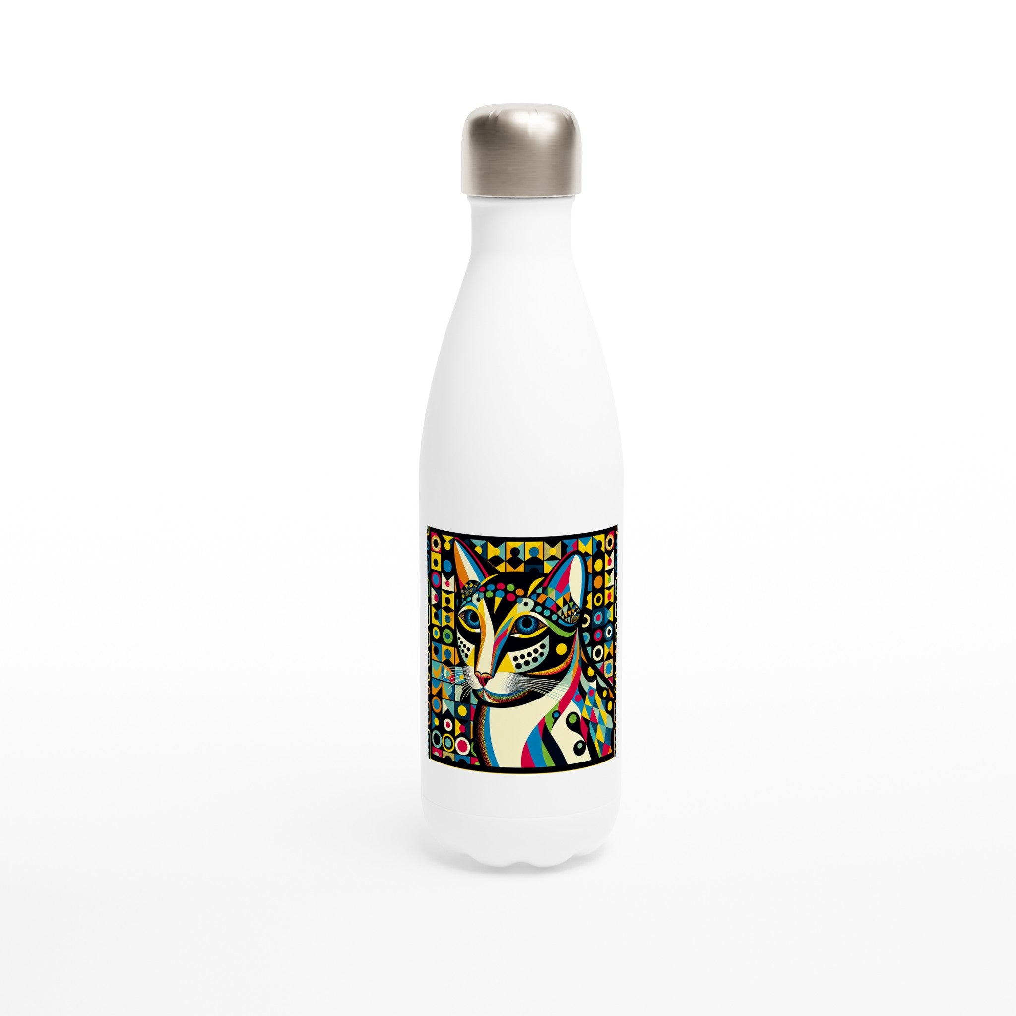 Kaleidoscope Whiskers Water Bottle - Optimalprint