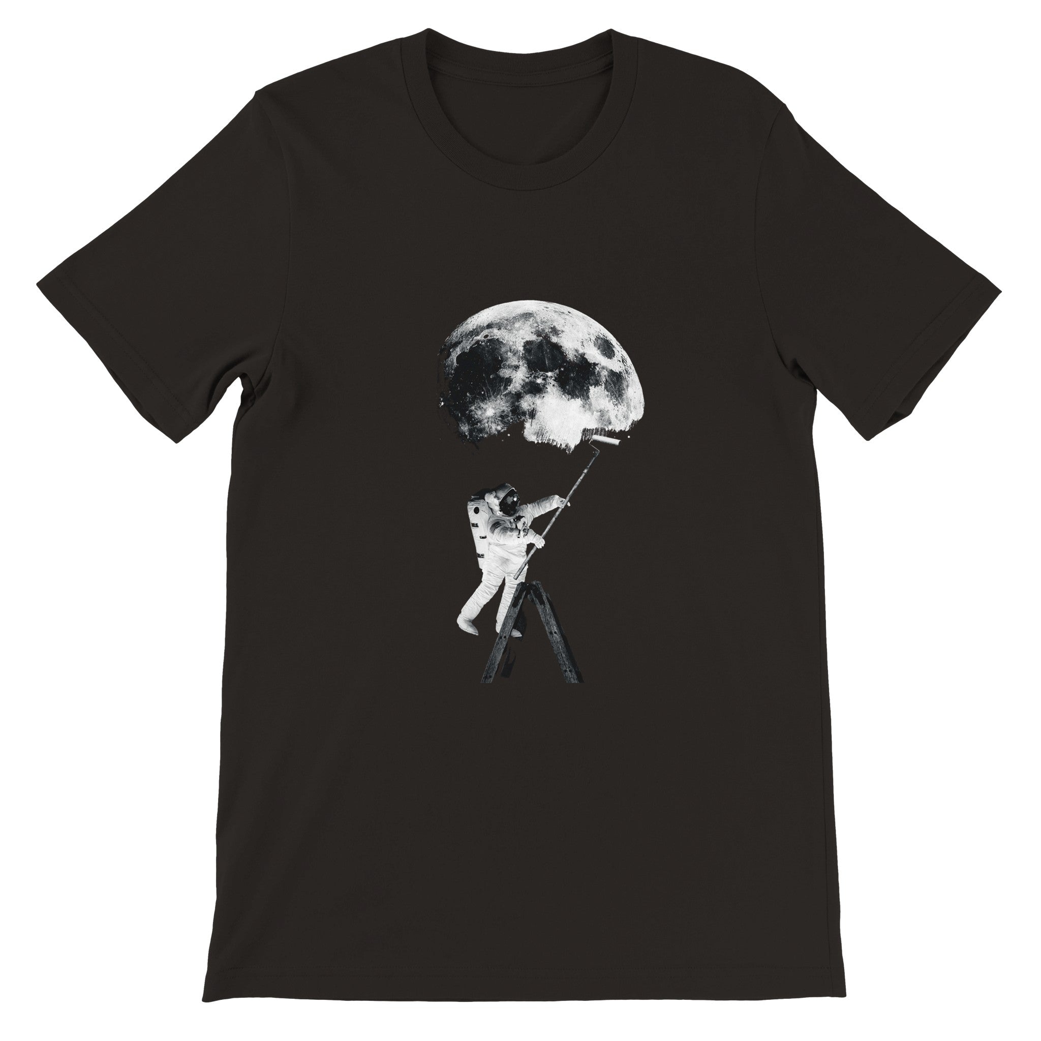Moon Maintenance Crewneck T-shirt - Optimalprint