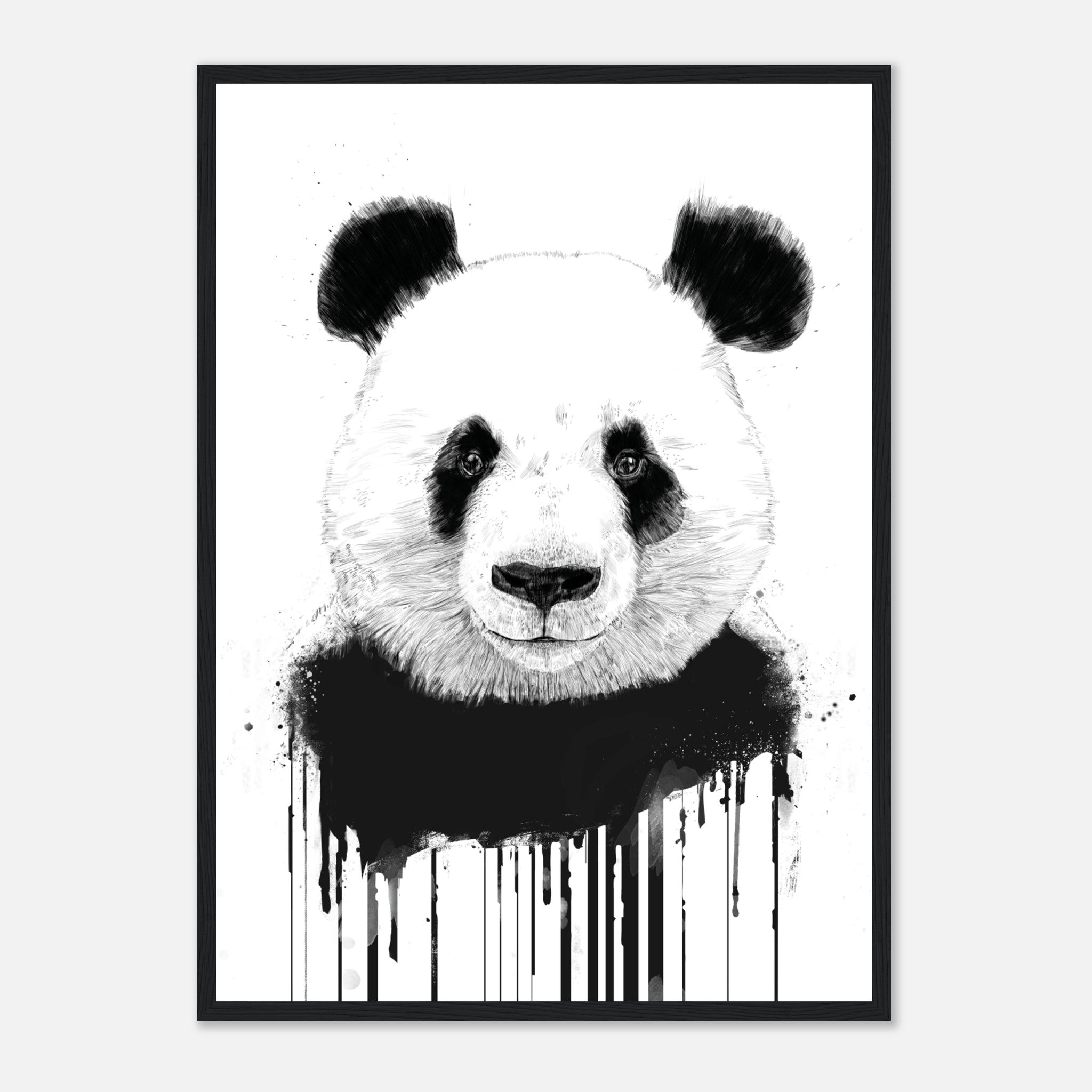 Graffiti Panda Poster