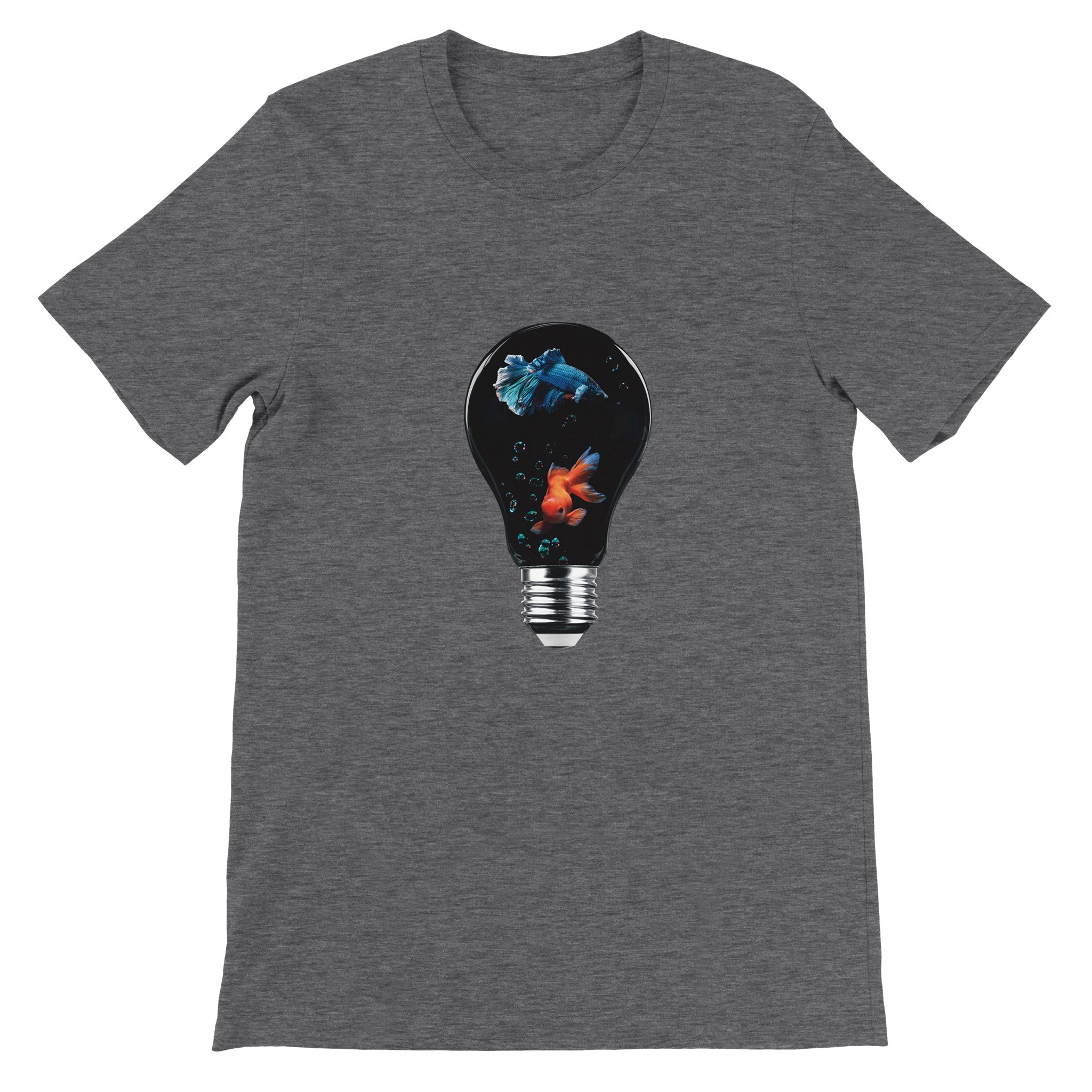 Fish Bulb Crewneck T-shirt - Optimalprint