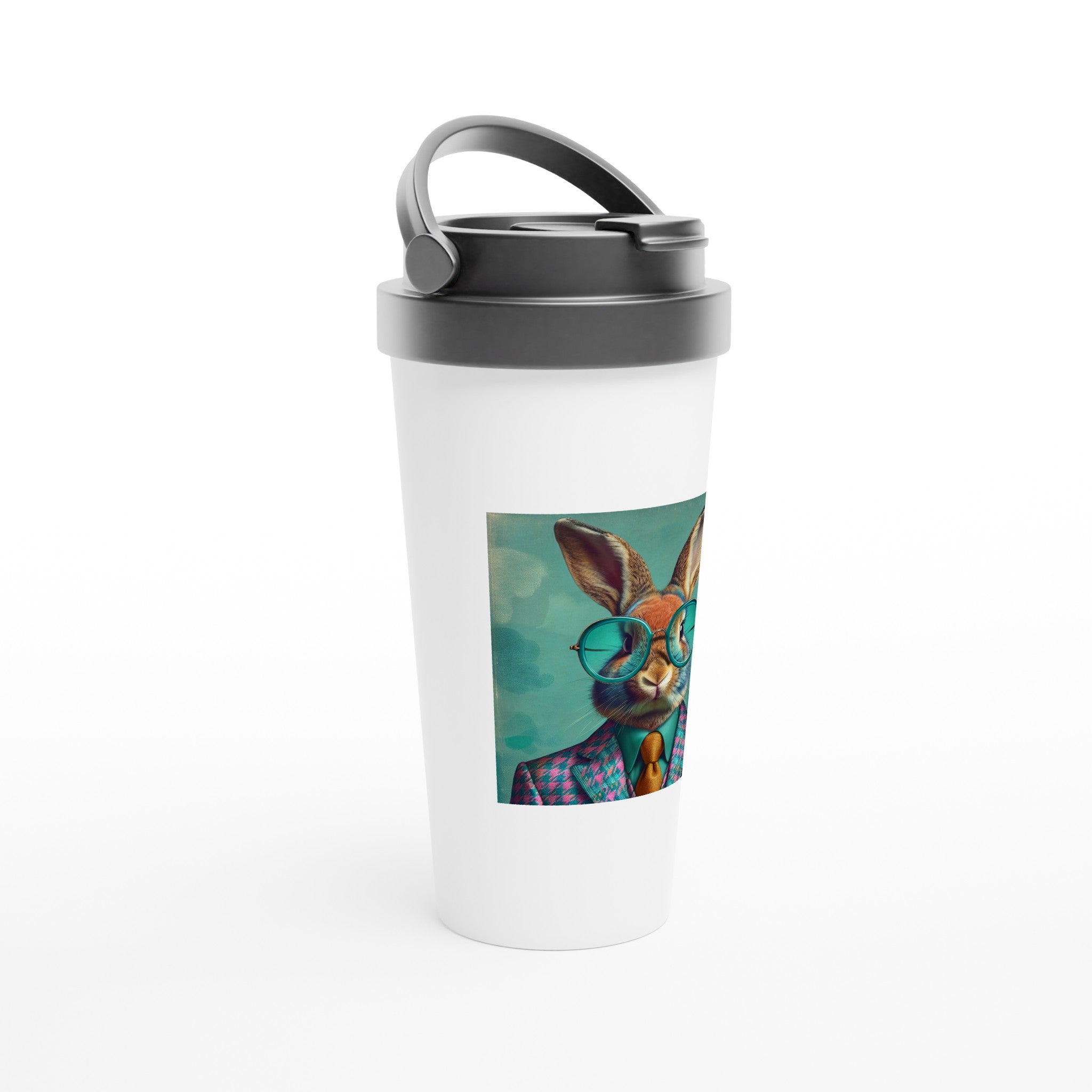 Dapper Rabbit Debonair Travel Mug - Optimalprint