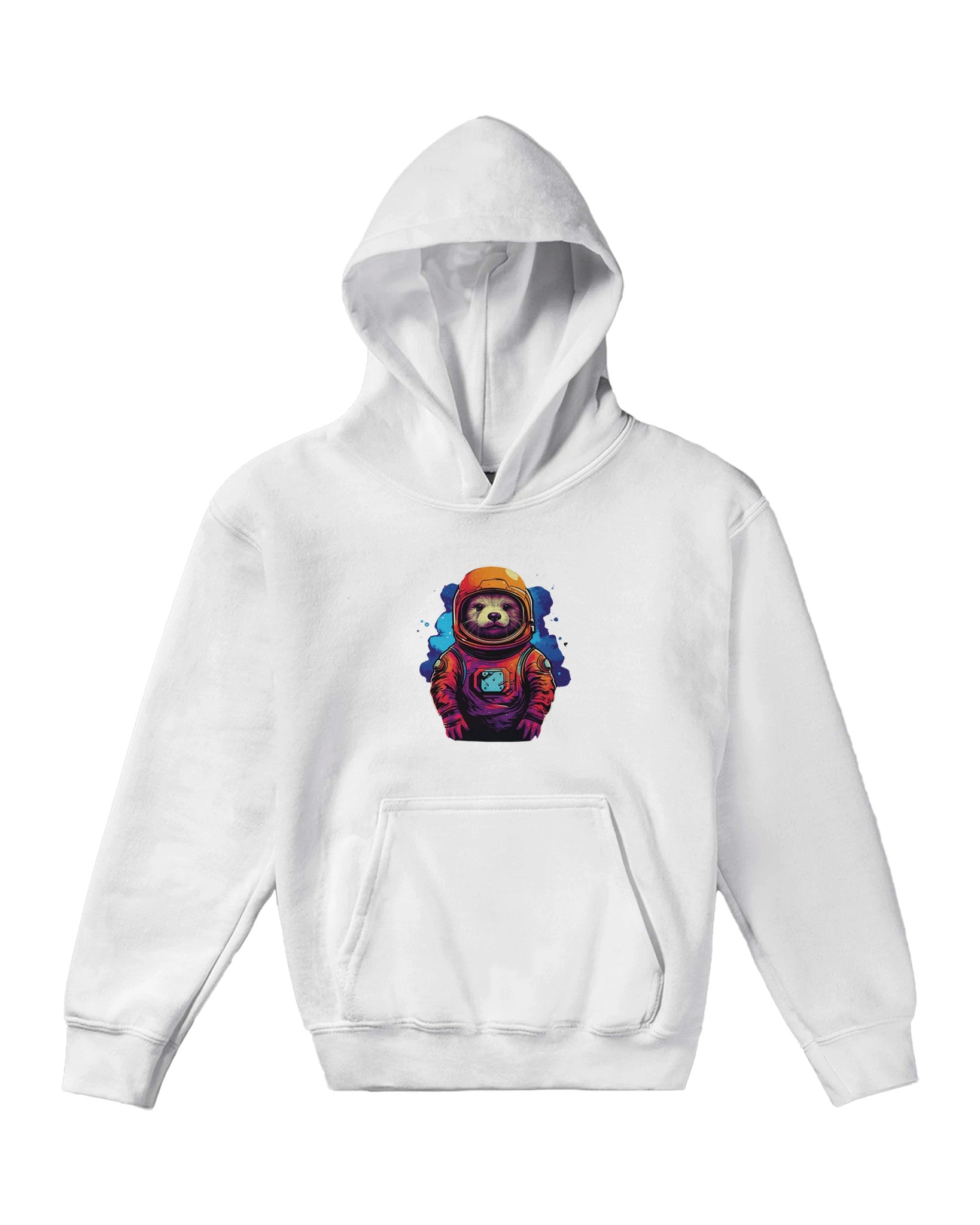 Spacefarer Sloth Odyssey Kids Pullover Hoodie - Optimalprint
