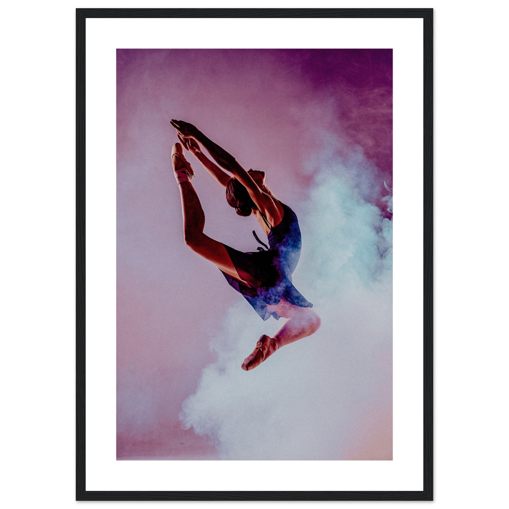 Ballet Dancer Jumping Poster