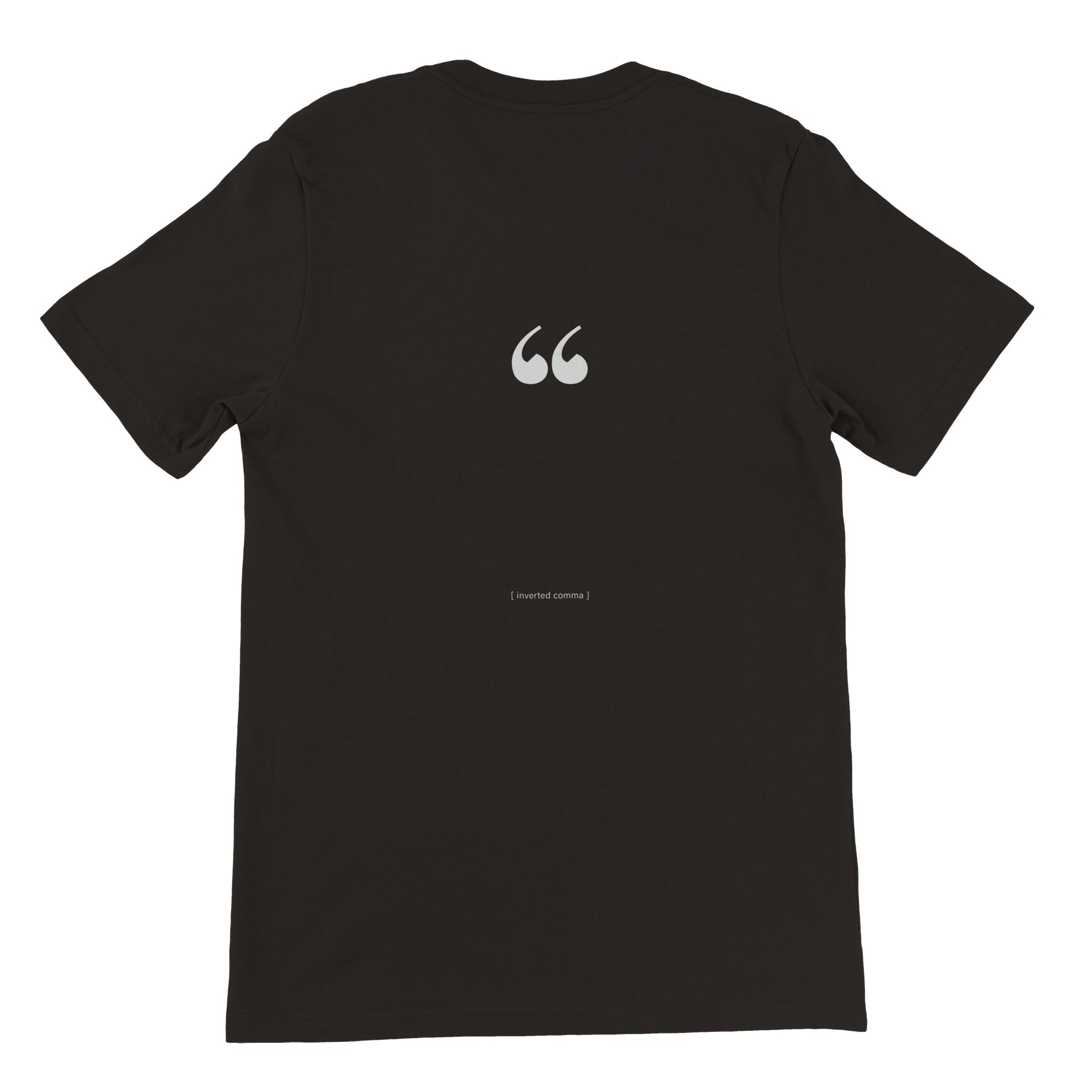 Inverted Comma Crewneck T-shirt - Optimalprint