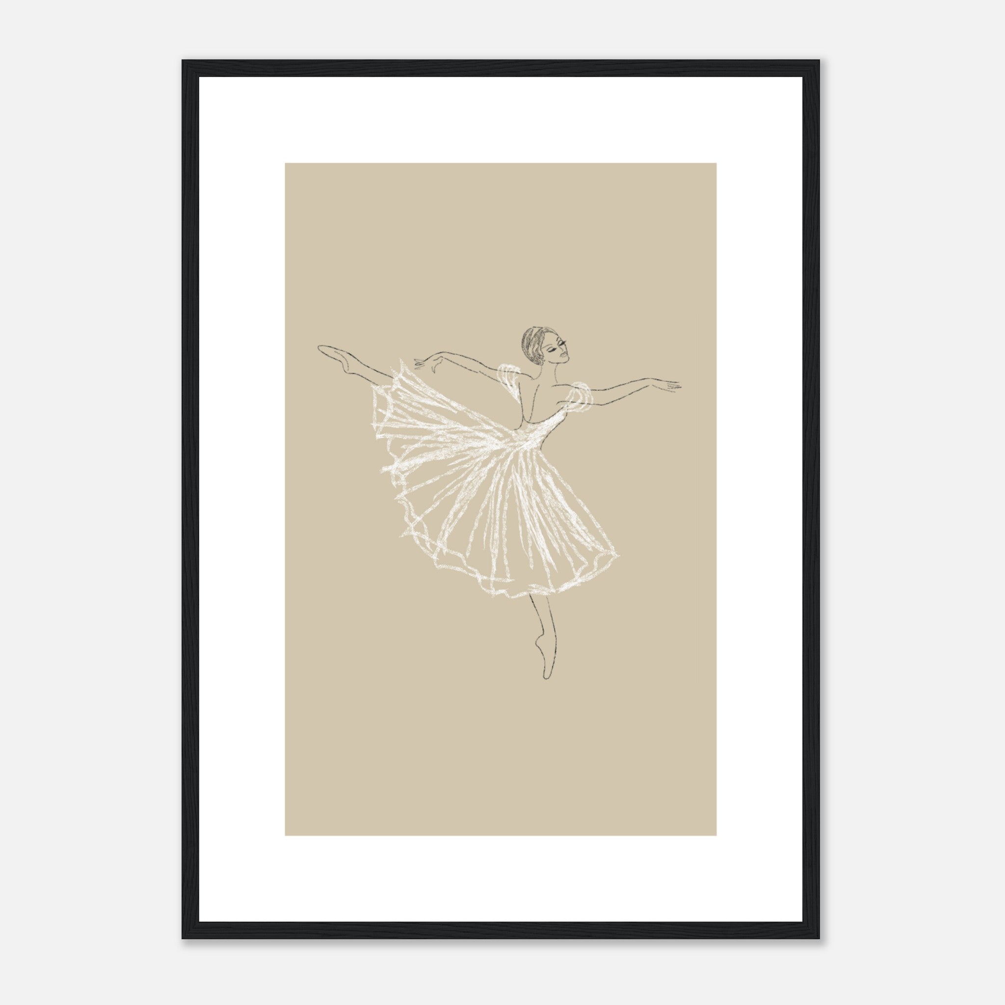 Dancing Ballerina Poster