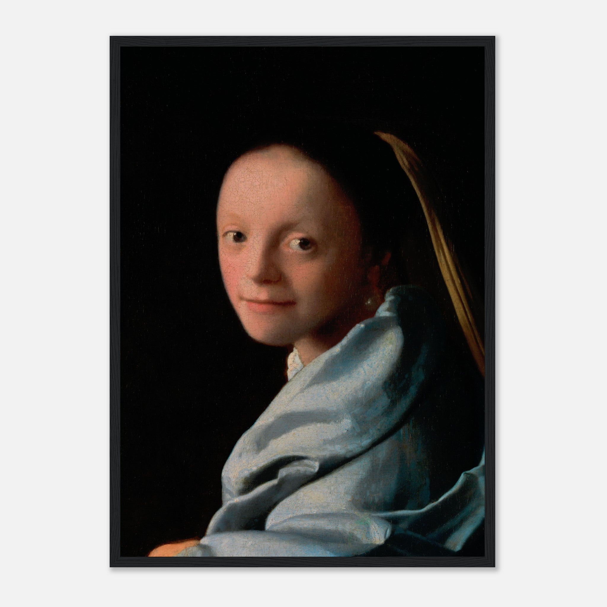 Study of a Young Woman (1665–1667) Poster