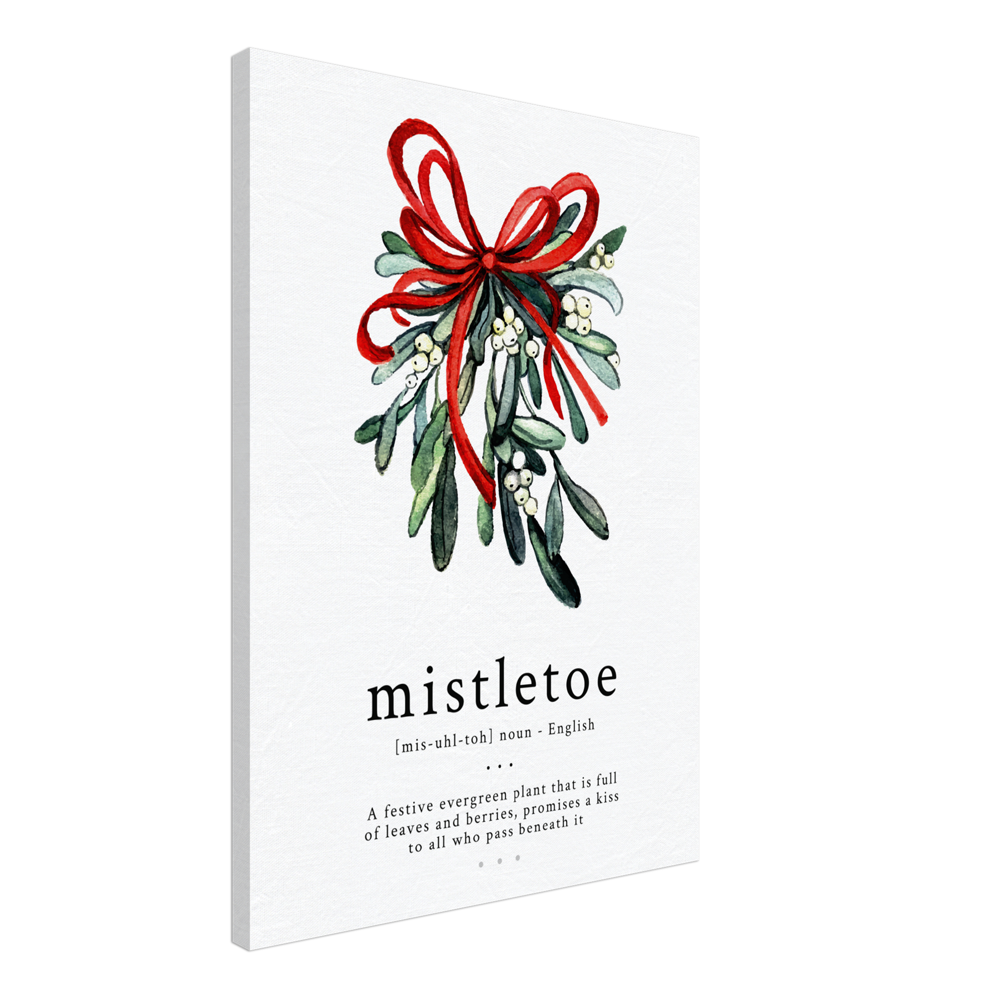 Mistletoe Definition Canvas
