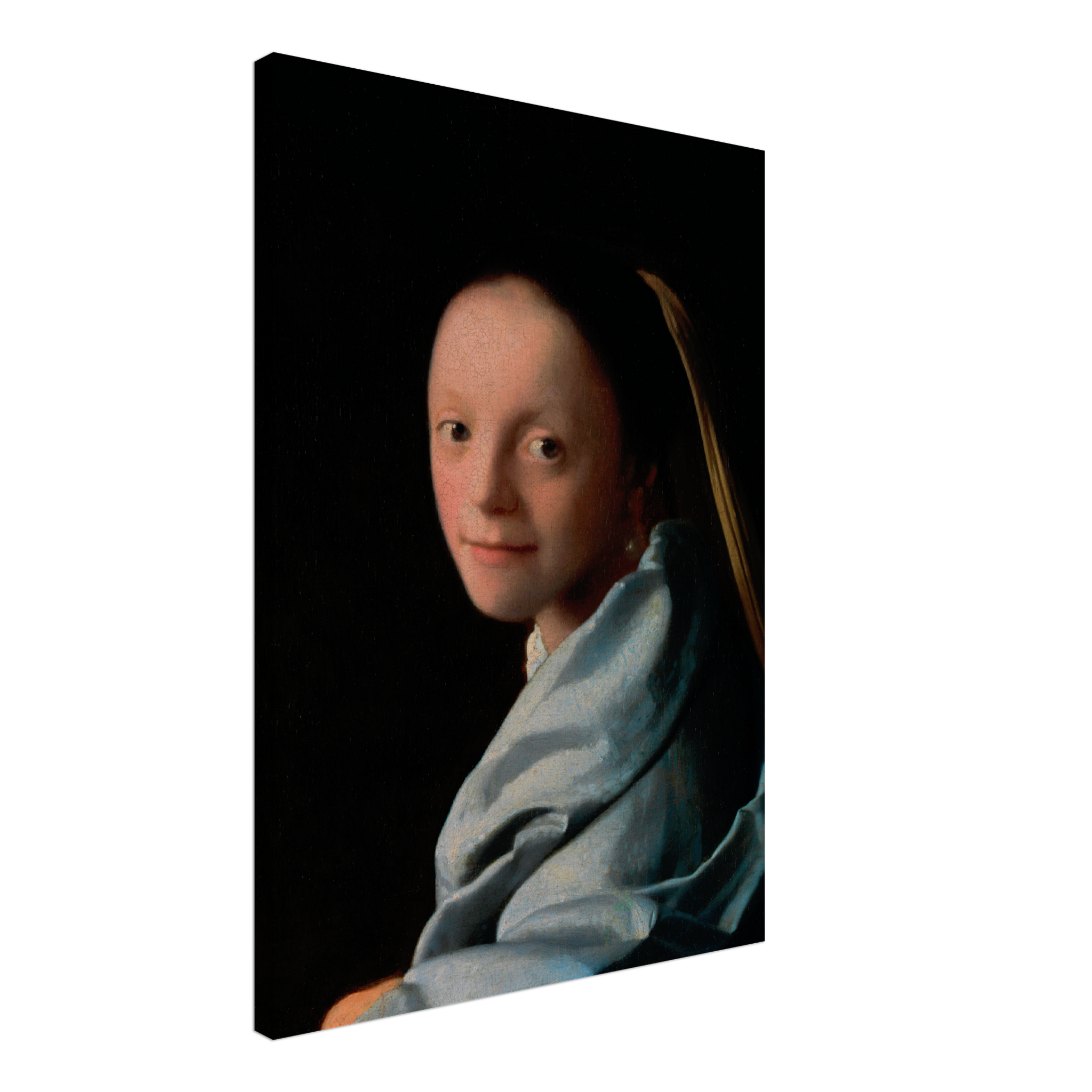 Estudio de una mujer joven (1665-1667) Lienzo