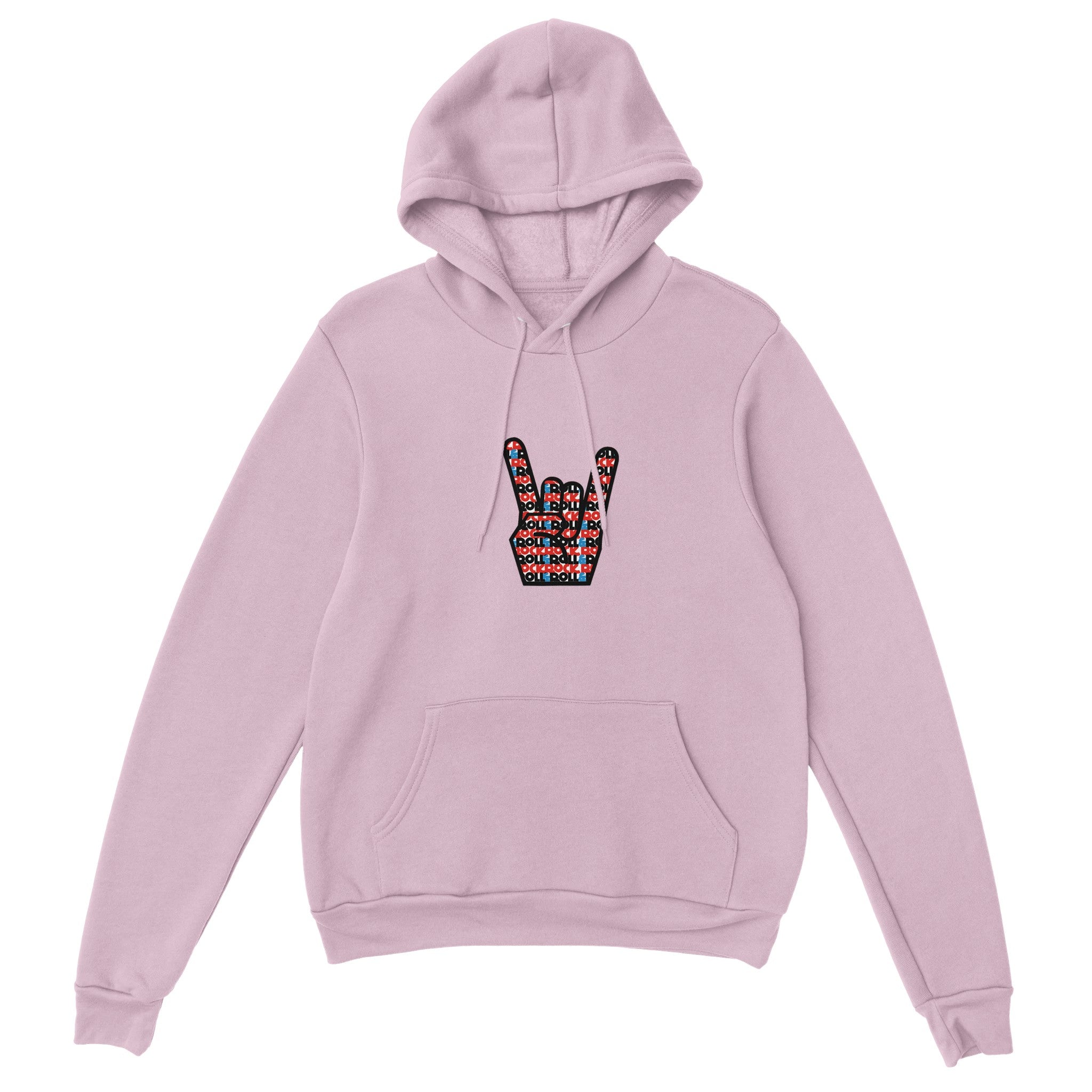 Rock And Roll Pullover Hoodie