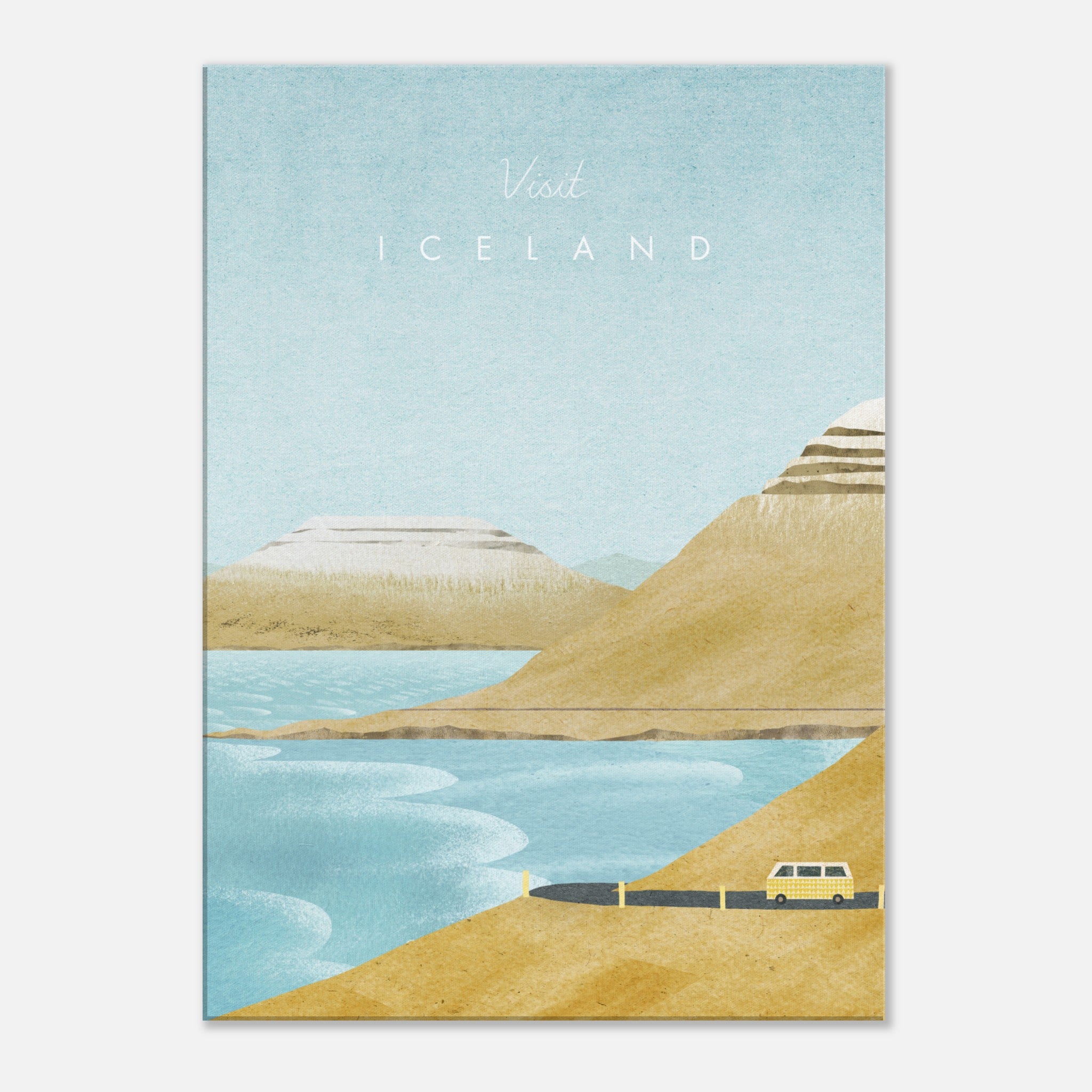 Lienzo Islandia