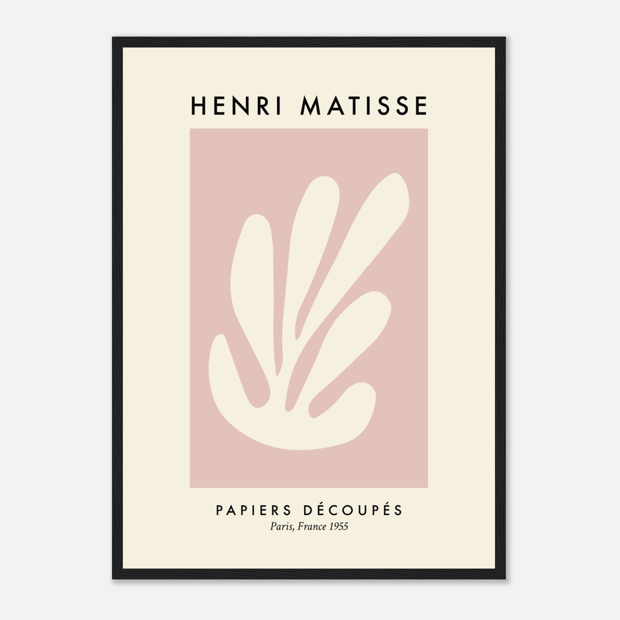 Póster Matisse Papercurt Beige Rosa Póster