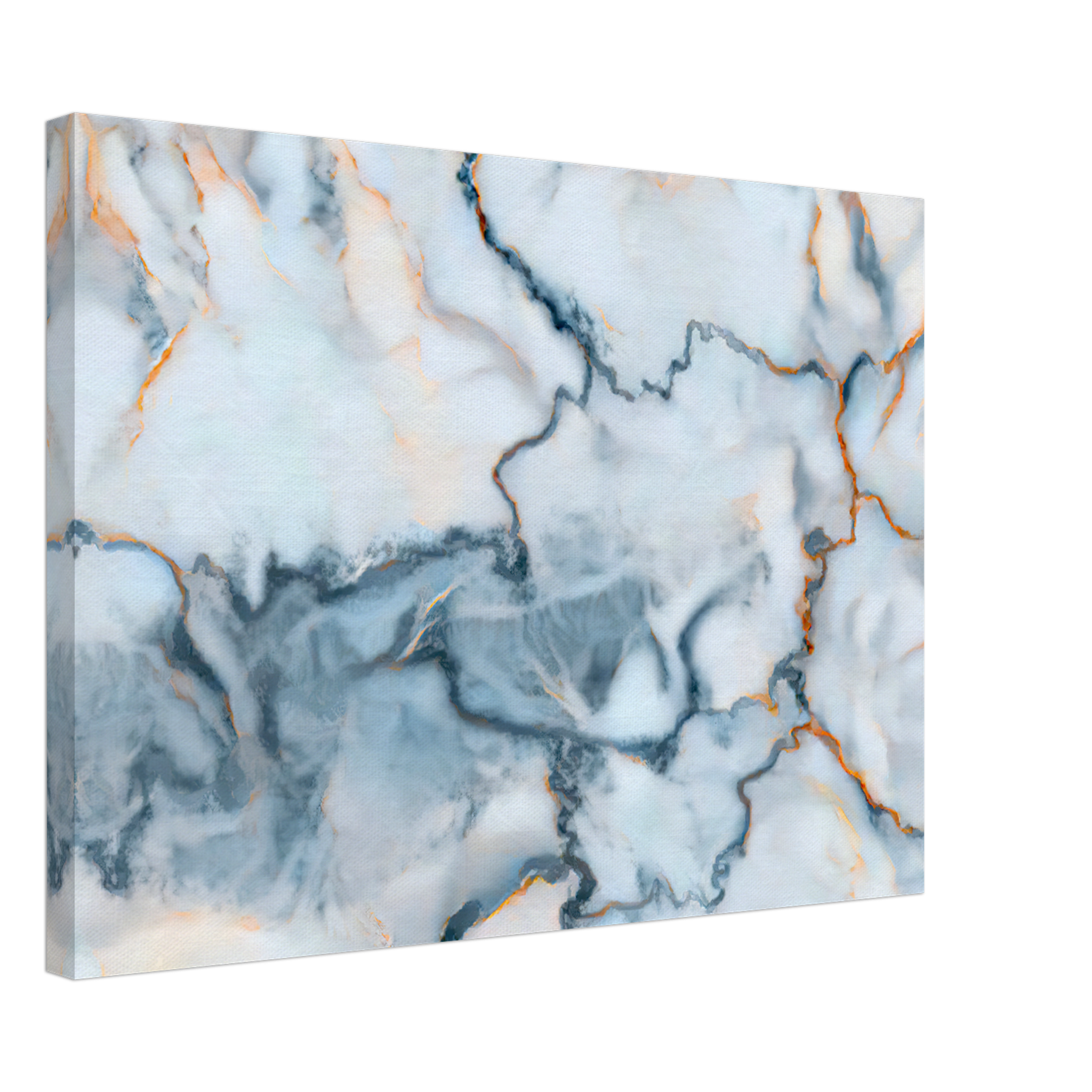 Austria Marble Map Canvas