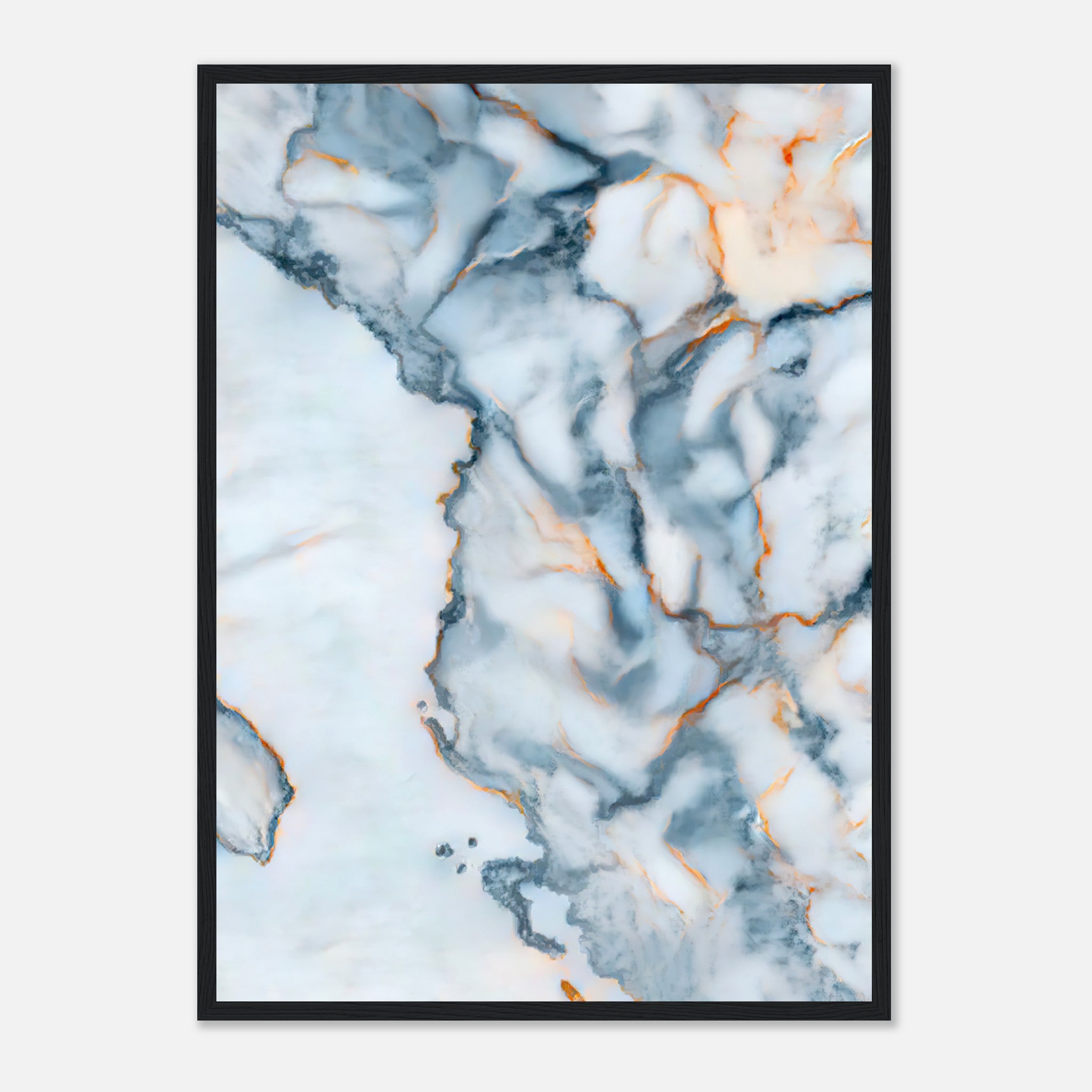 Albania Marble Map Poster