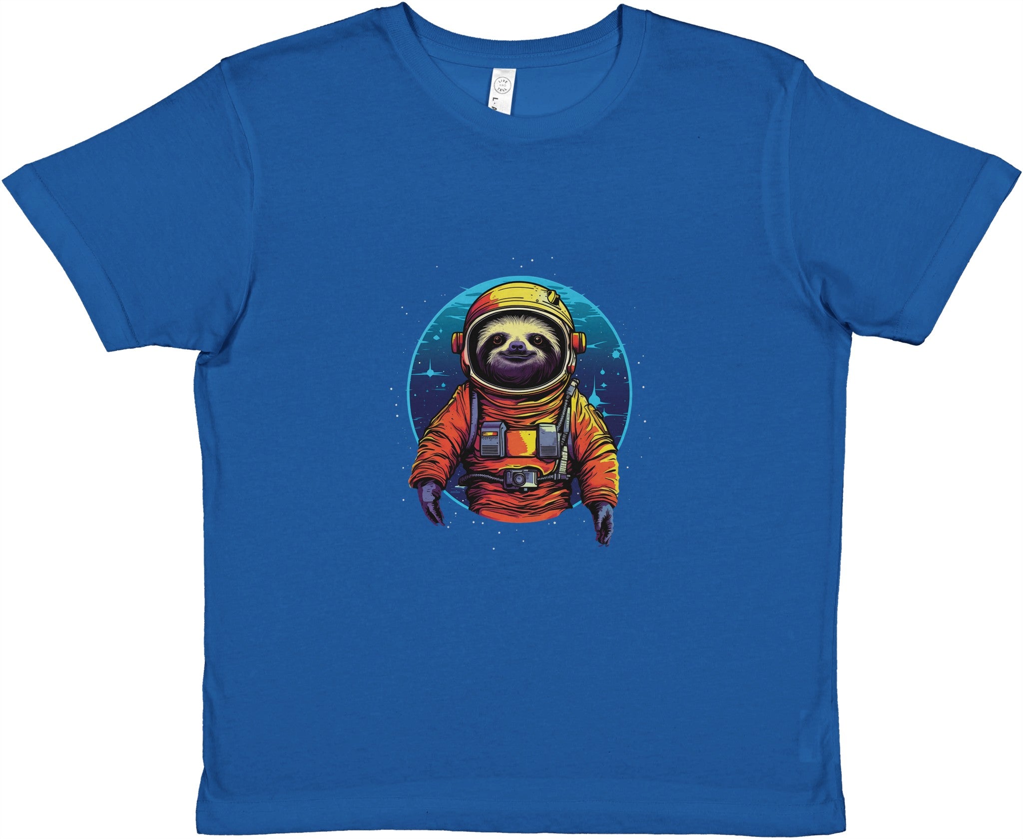 Interstellar Relaxation Kids Crewneck T-shirt - Optimalprint