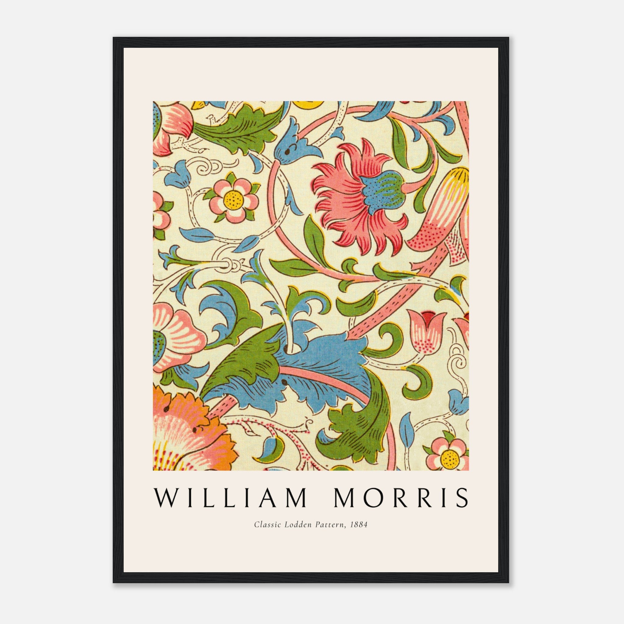 Classic Lodden Pattern by William Morris Poster
