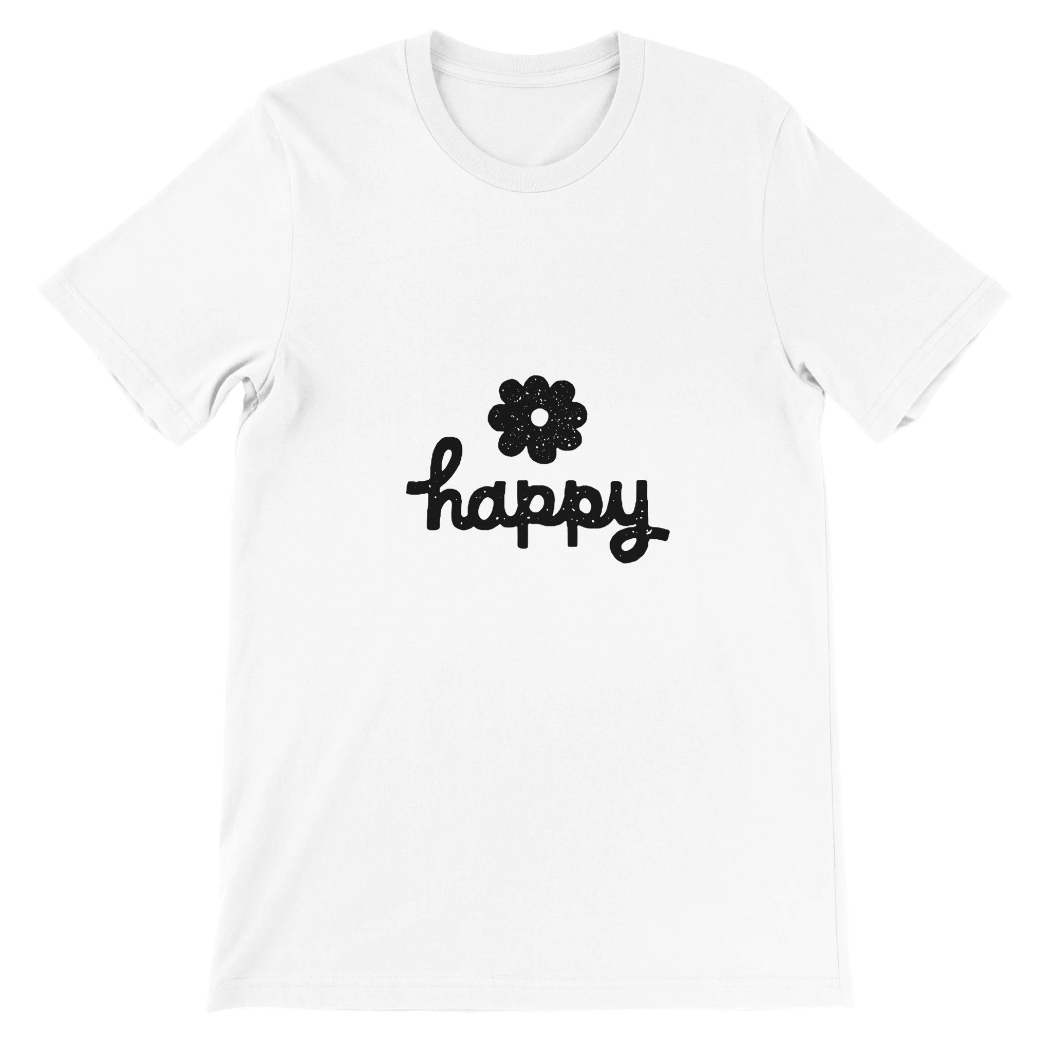HAPPY Crewneck T-shirt - Optimalprint