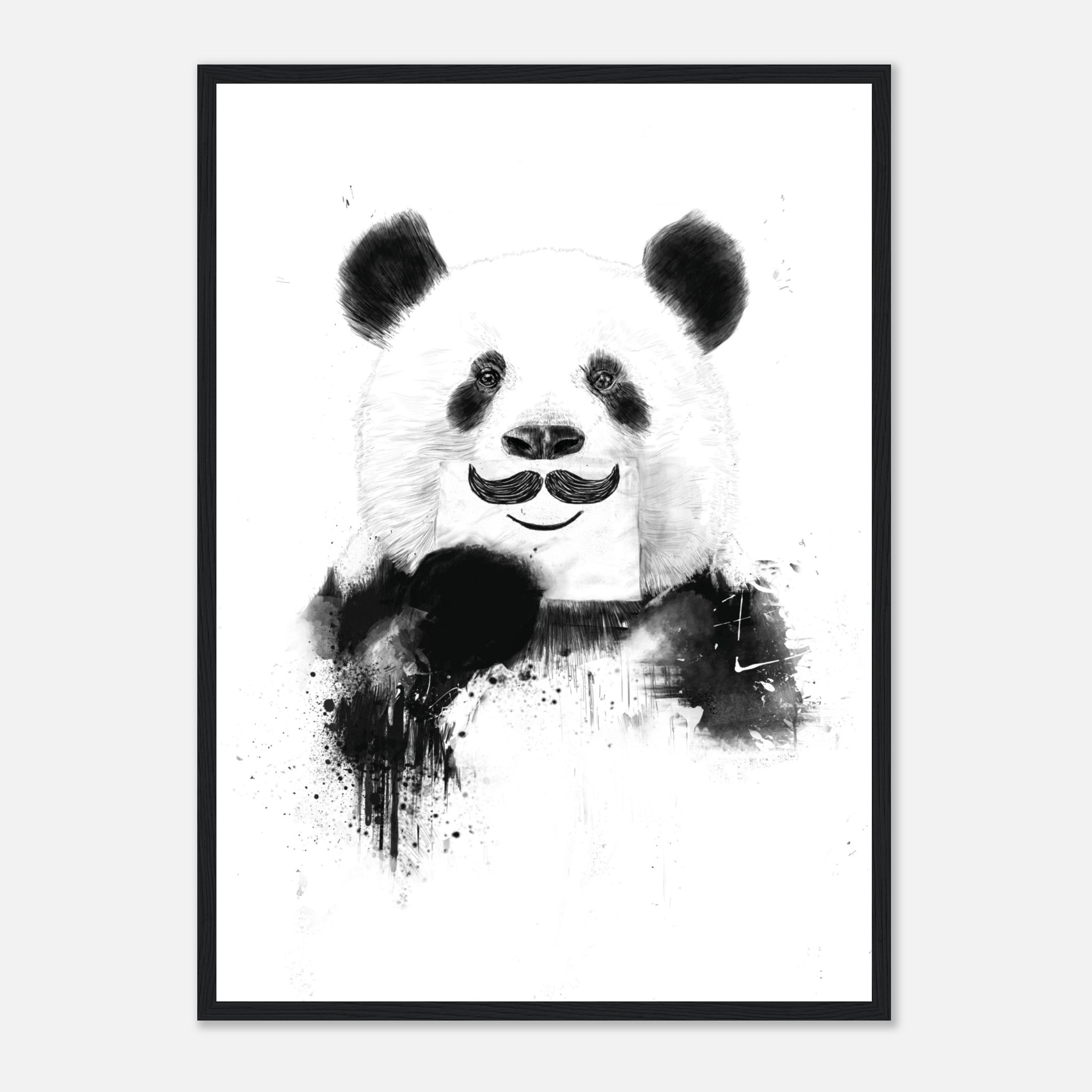 Panda gracioso Póster