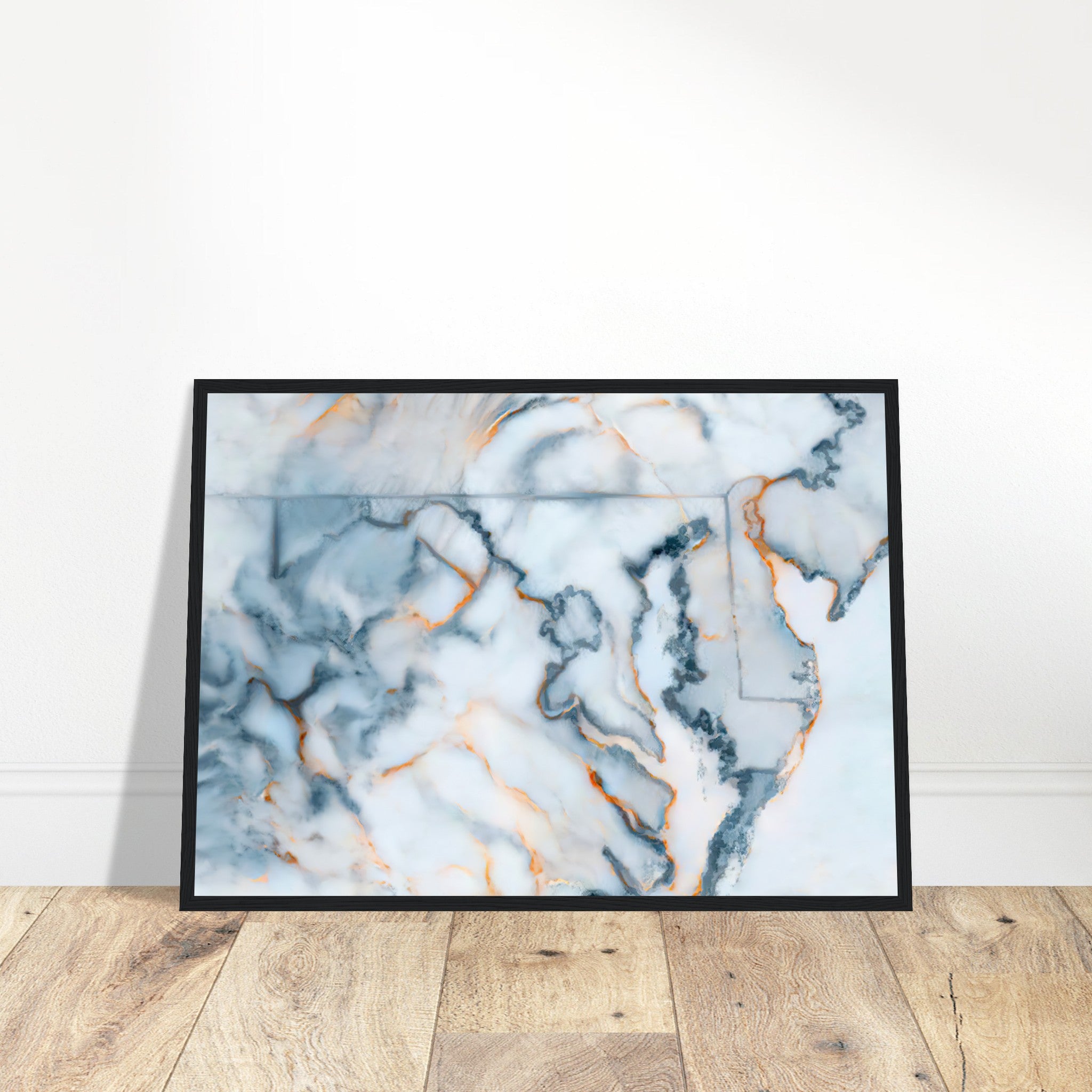 Maryland Marble Map Poster