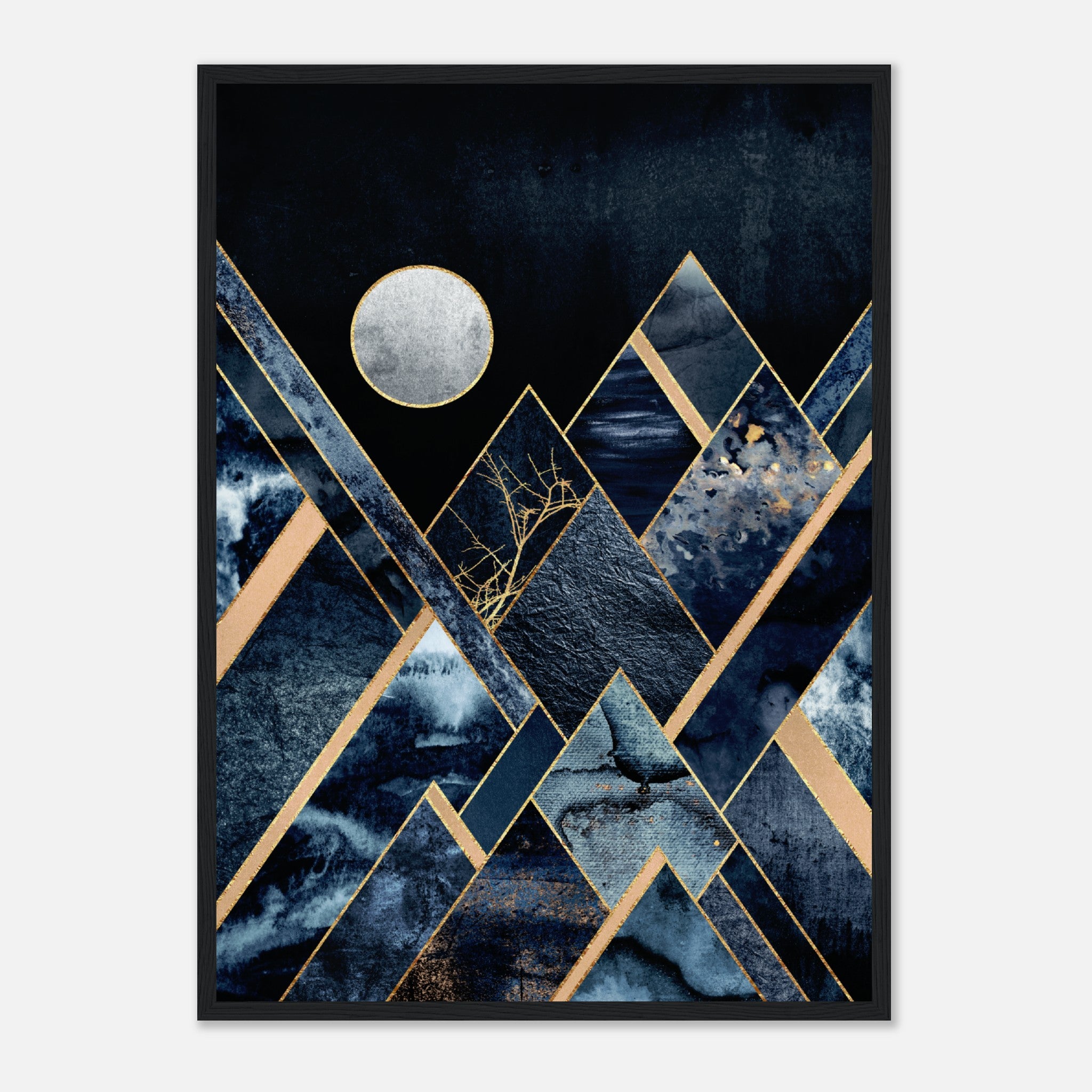 Stormy Mountain Poster
